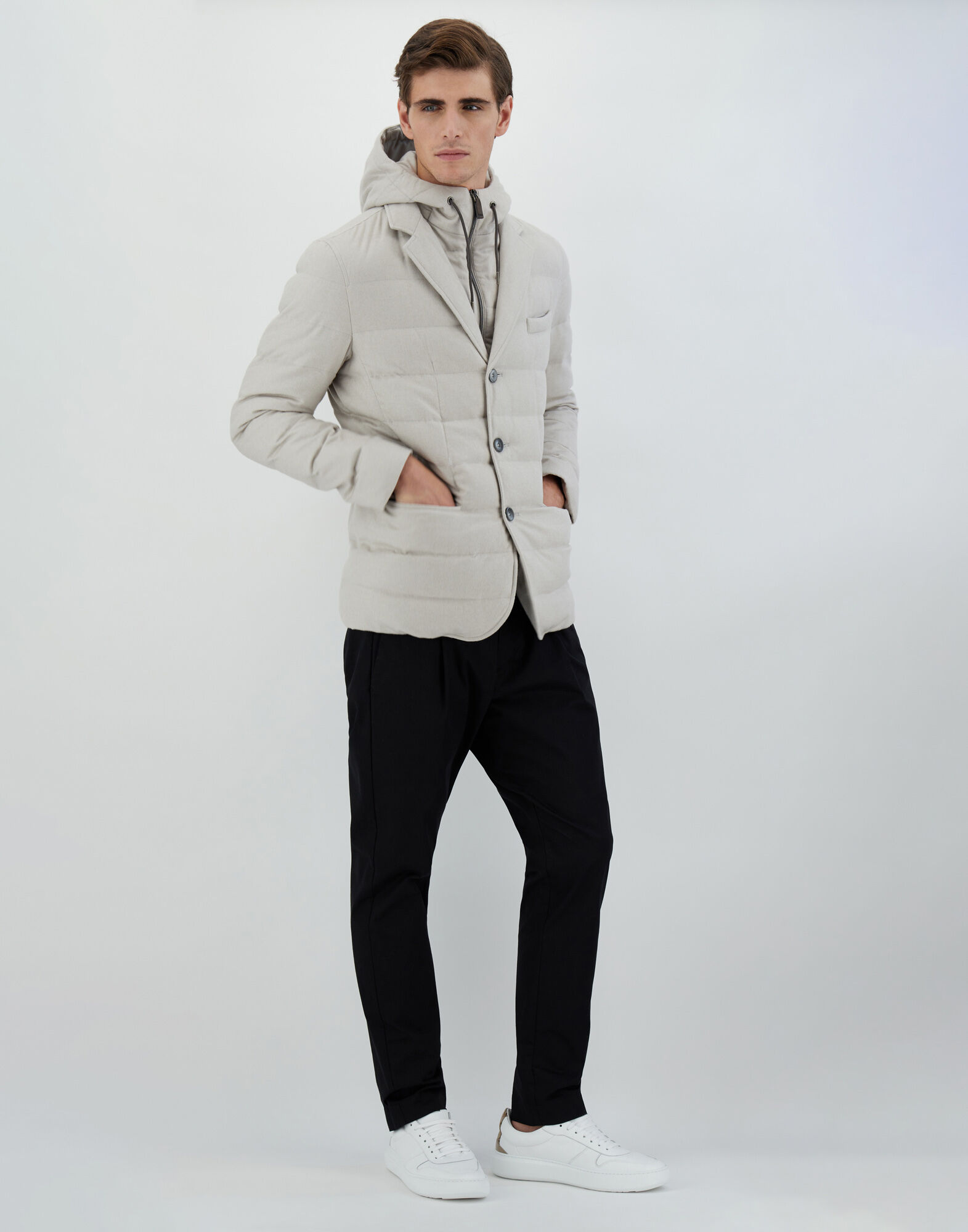 SILK CASHMERE BLAZER
