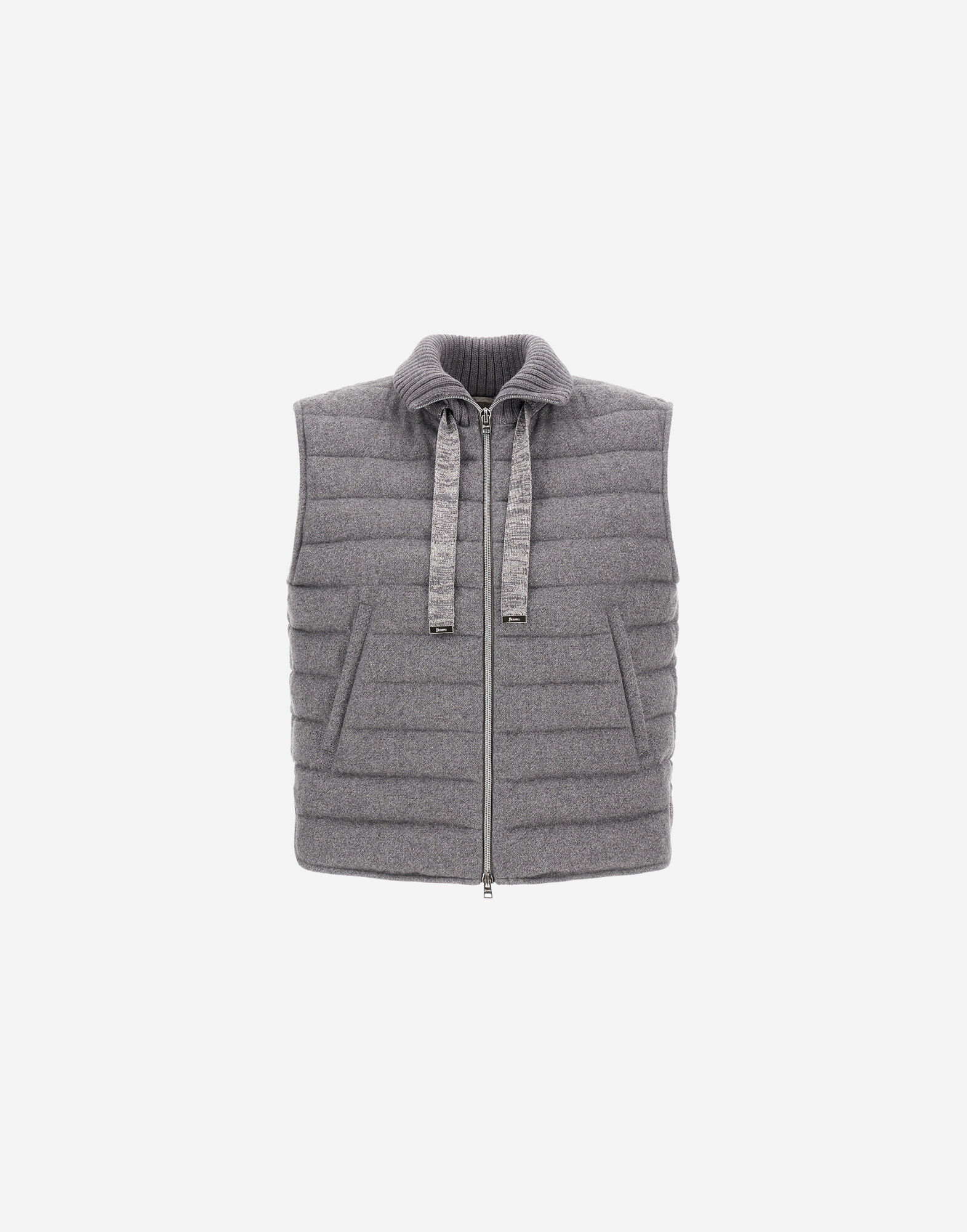 RESORT VEST IN LUCENT CASHMERE WOOL