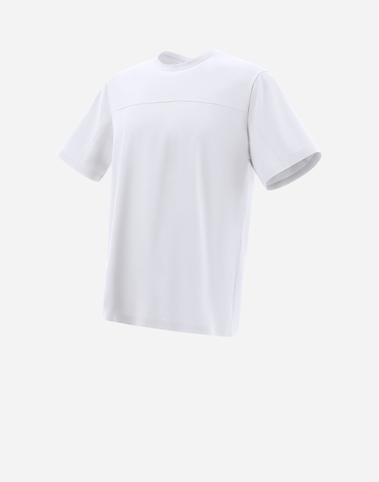 T-SHIRT IN SUPERFINE COTTON STRETCH