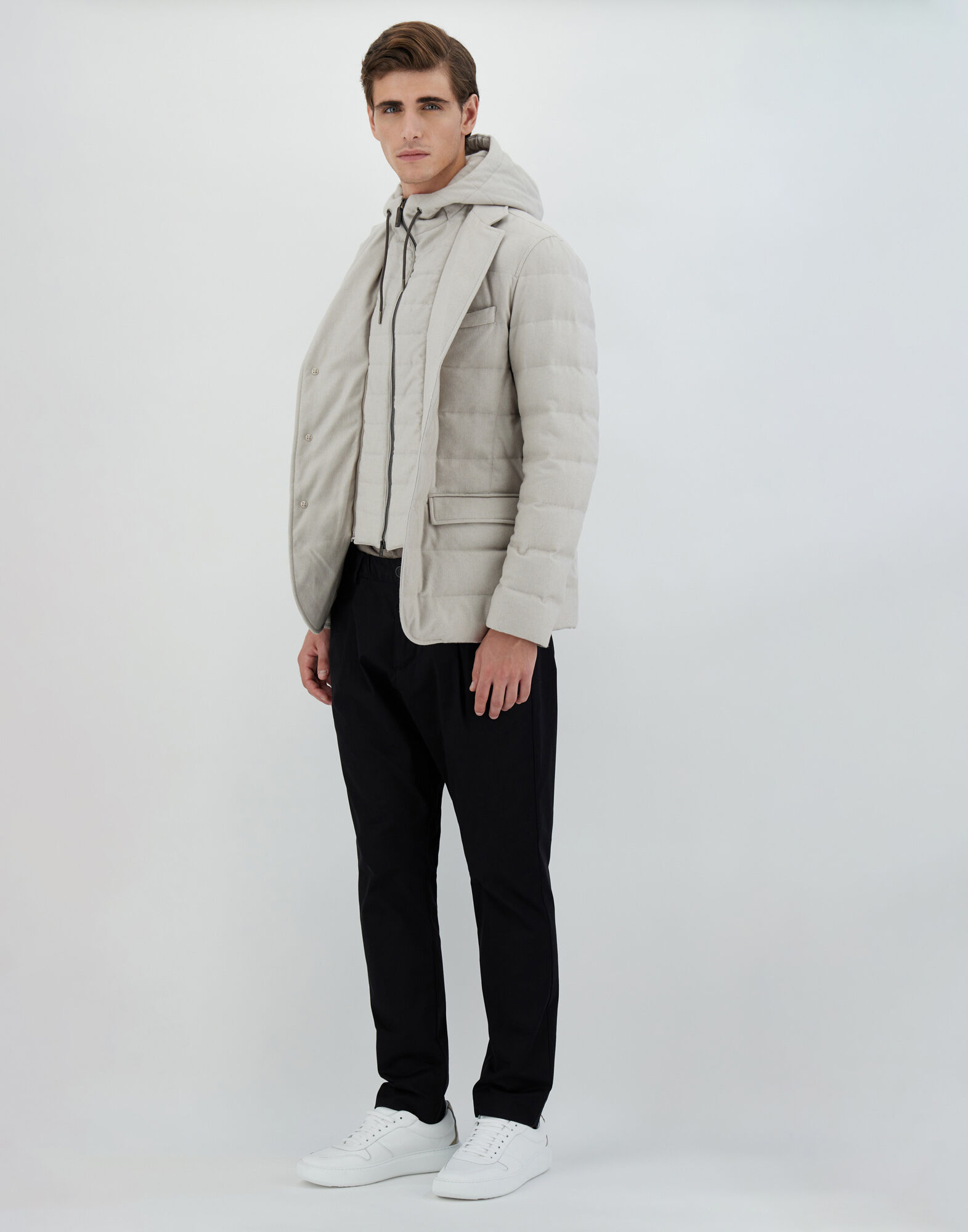 SILK CASHMERE BLAZER