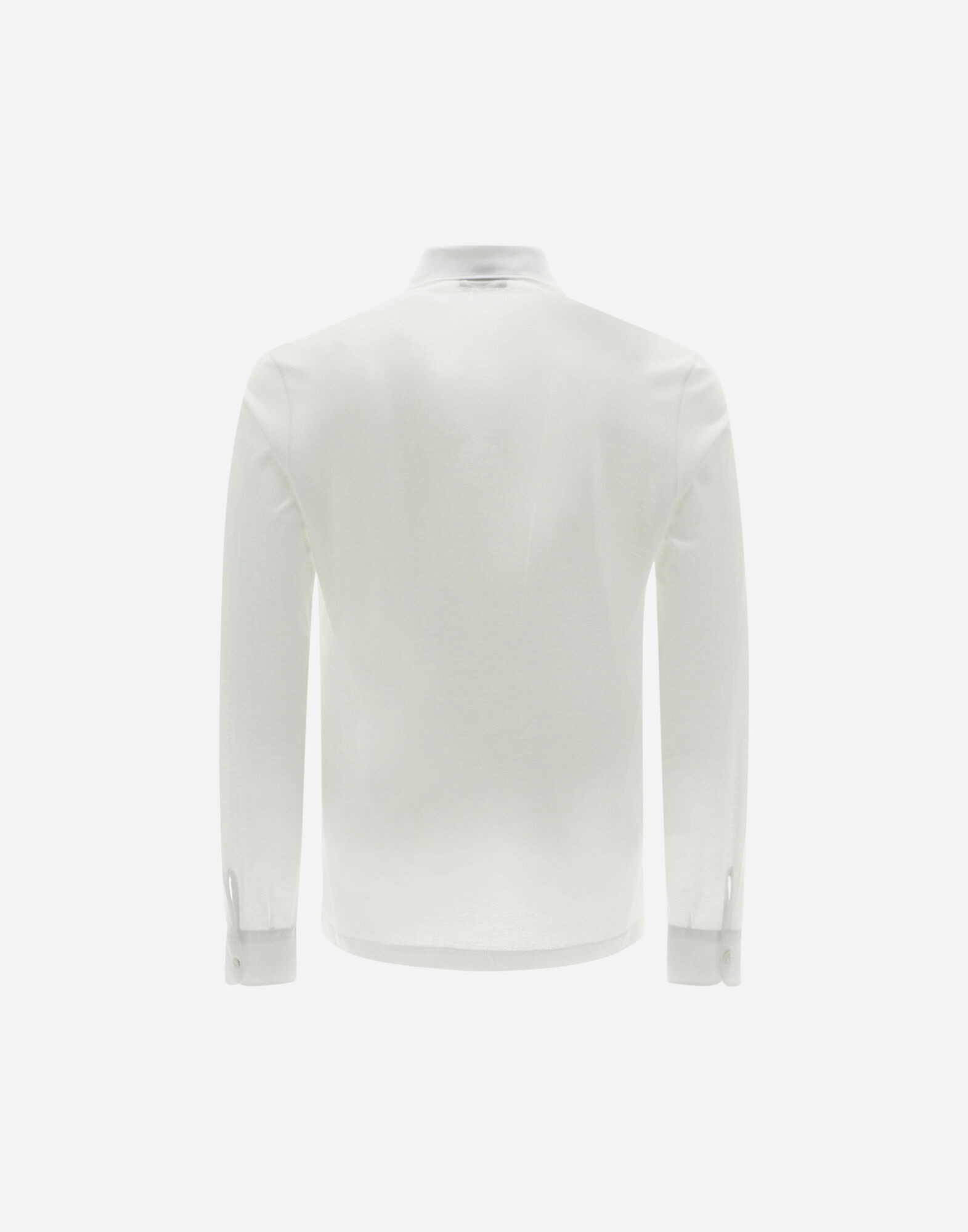 JERSEY CREPE POLO SHIRT