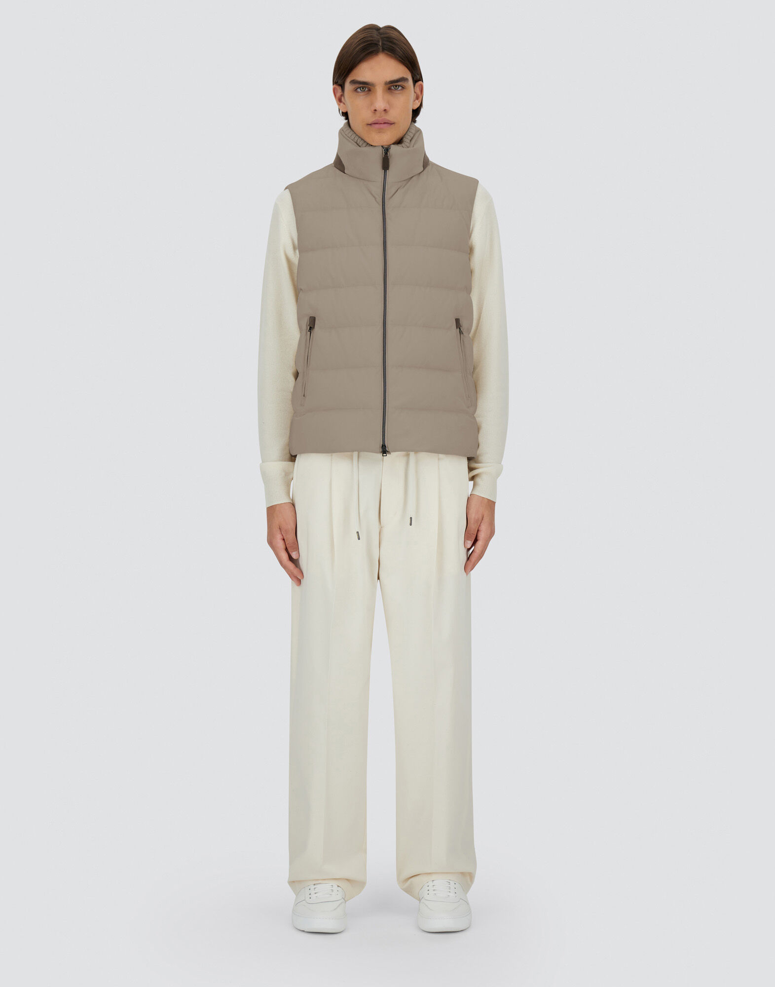 SUEDE EFFECT VEST