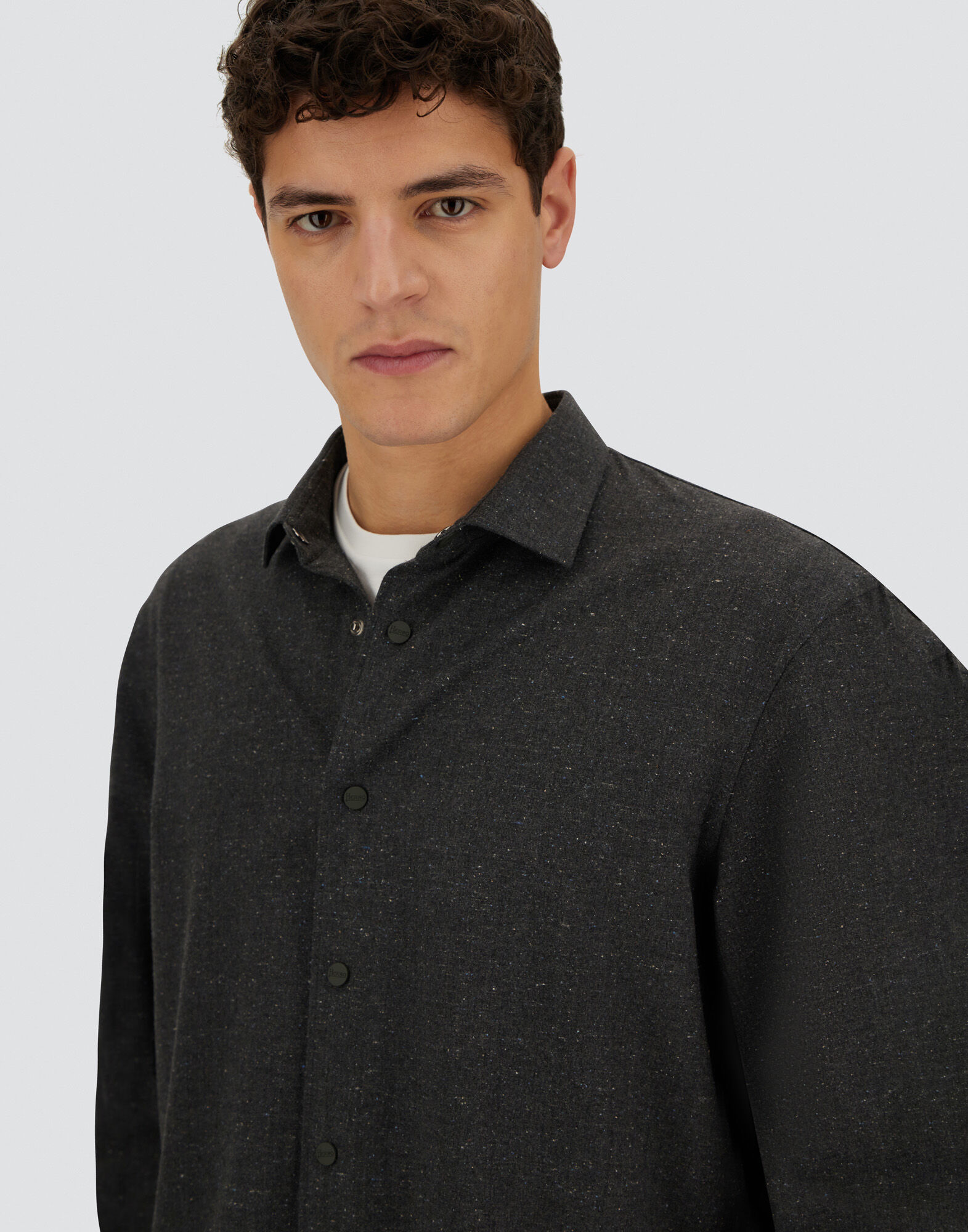 RESORT SHIRT IN WOOL KNICKERBOCKER