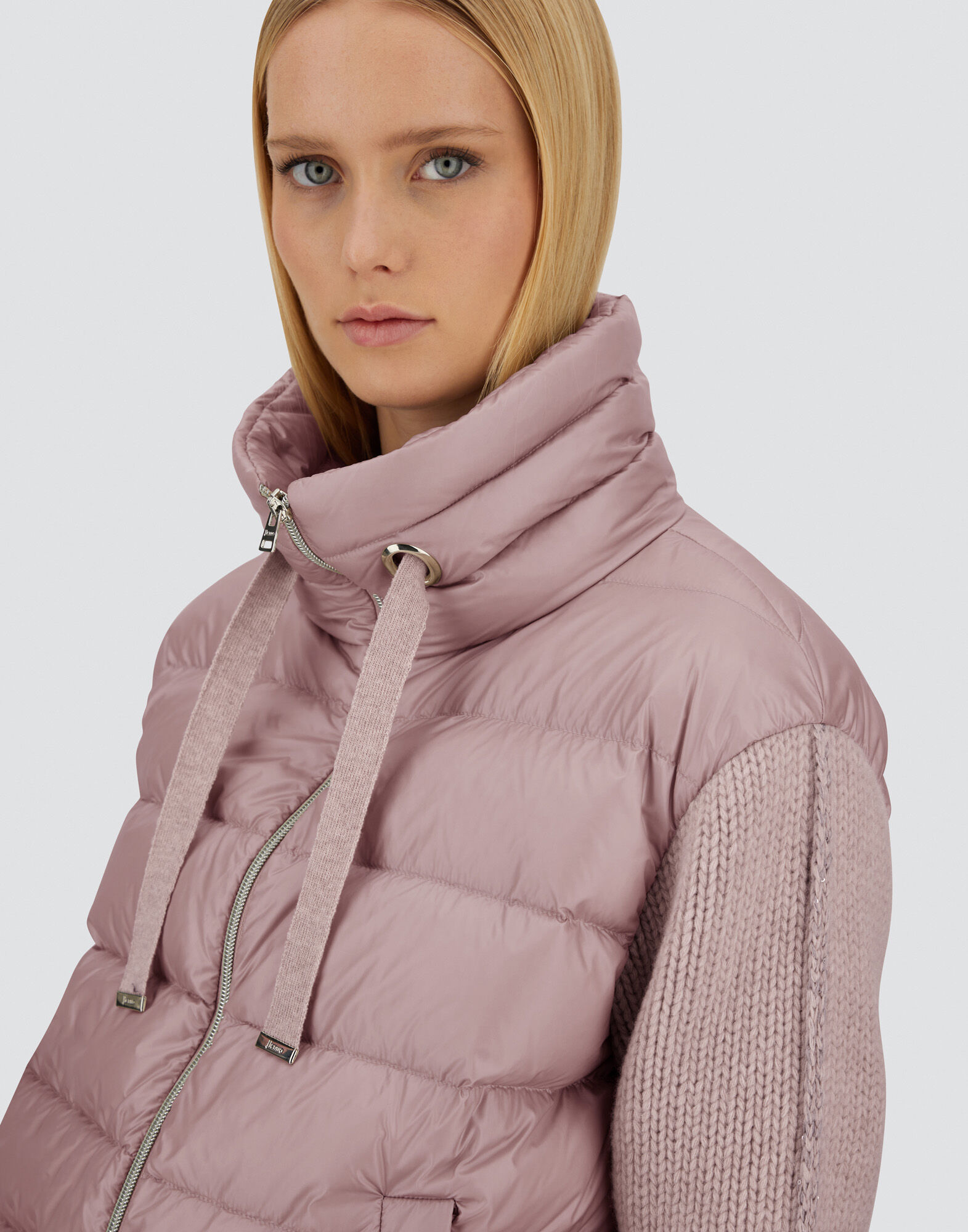 RESORT JACKET IN NYLON ULTRALIGHT & KNIT