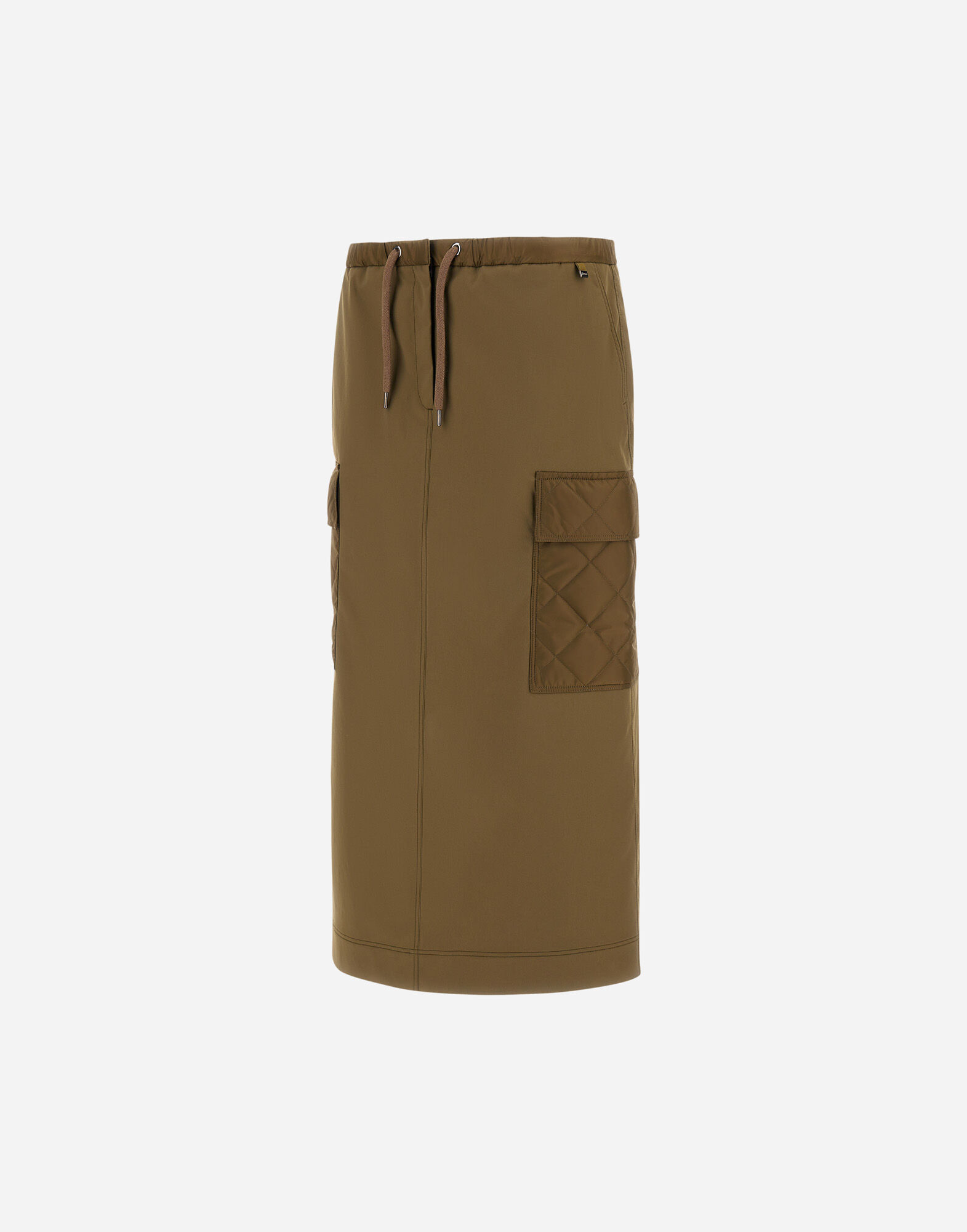 SKIRT IN COTTON FEEL AND NYLON CHAMONIX