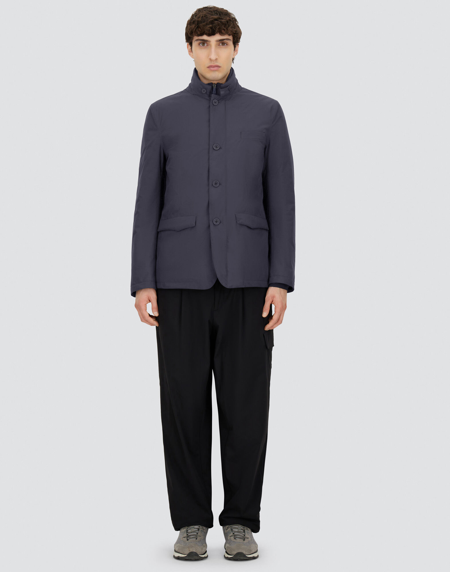 BLAZER WITH BIB IN 2-LAYER WINDSTOPPER