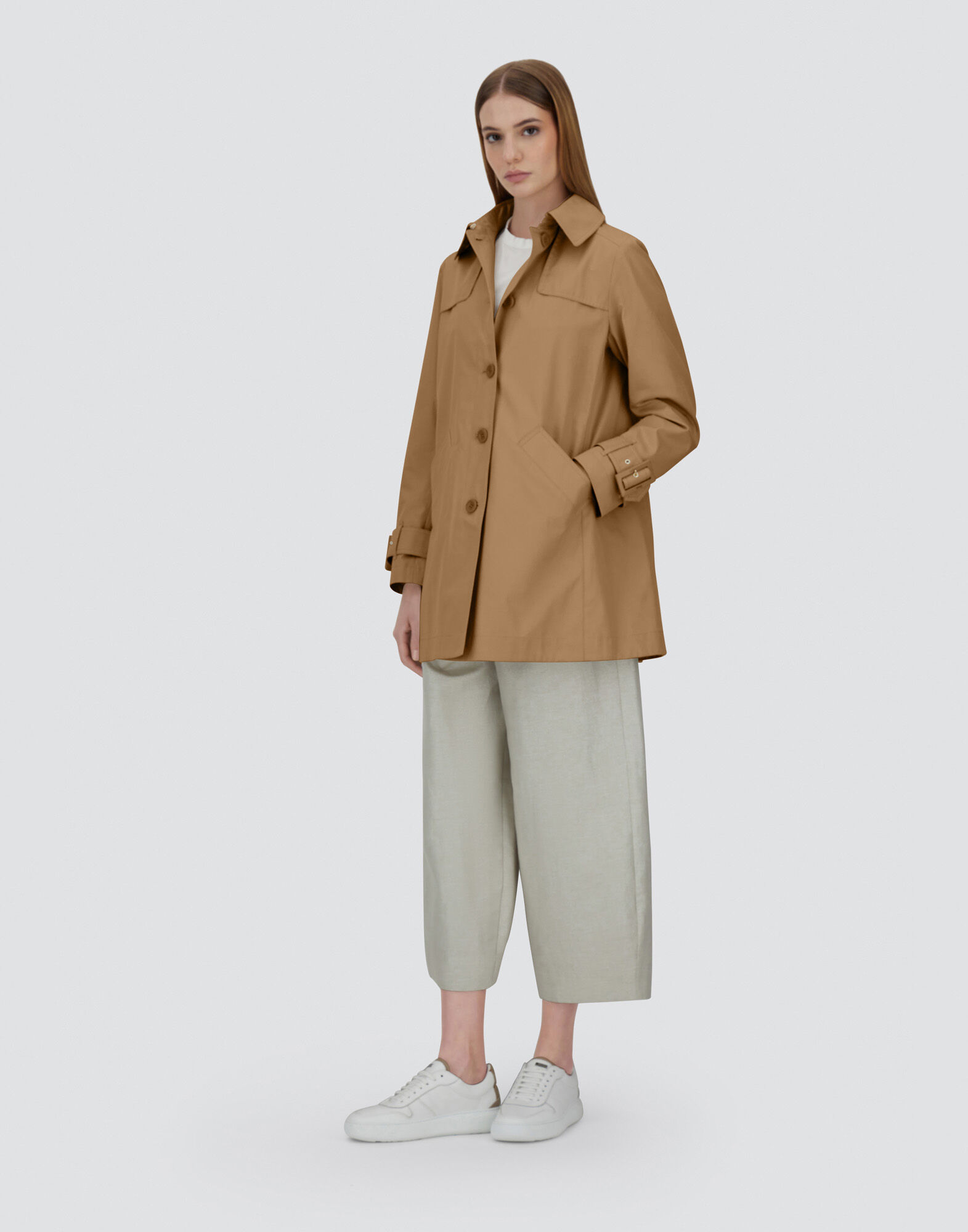 RAINCOAT IN DELON AND MONOGRAM