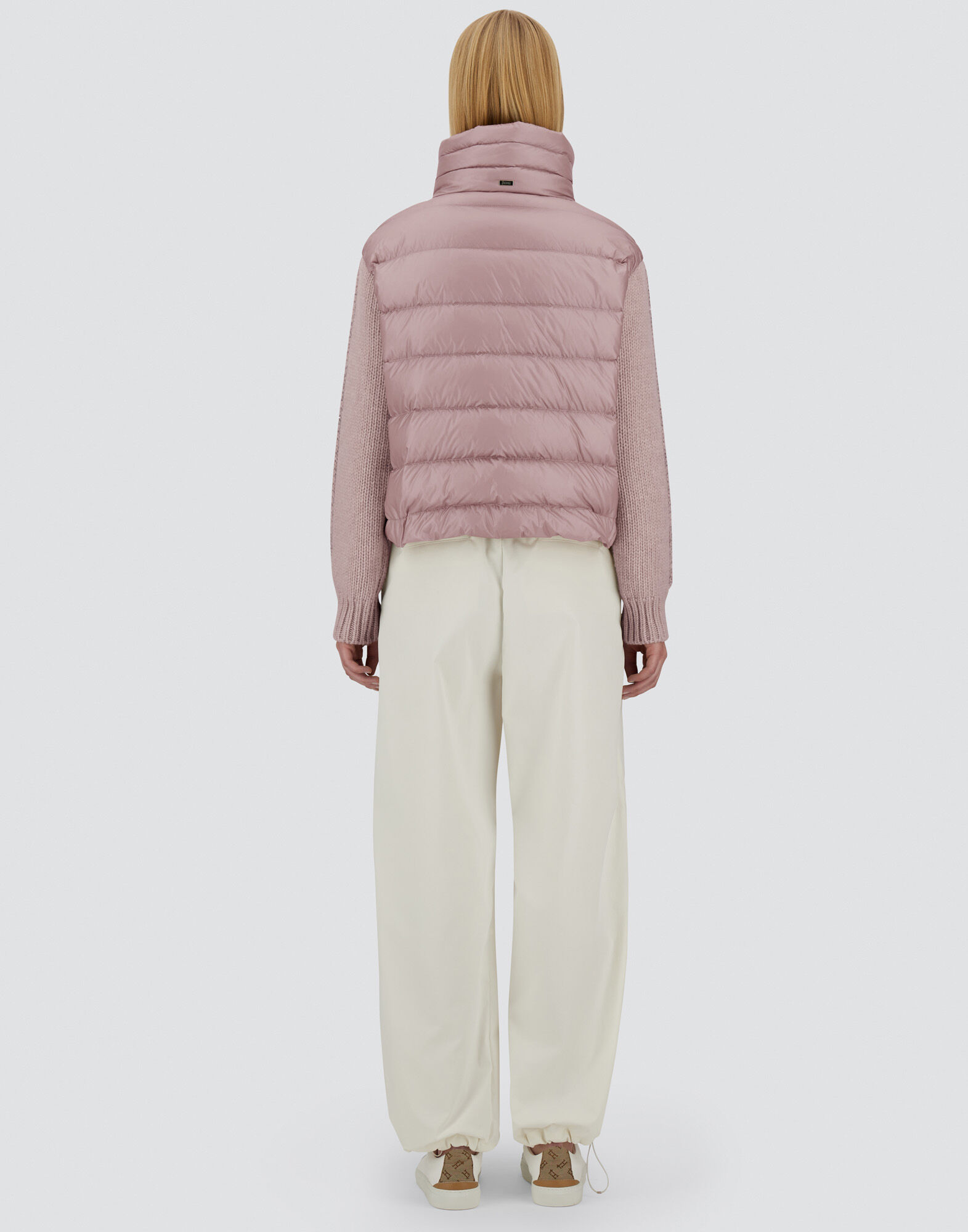RESORT JACKET IN NYLON ULTRALIGHT & KNIT
