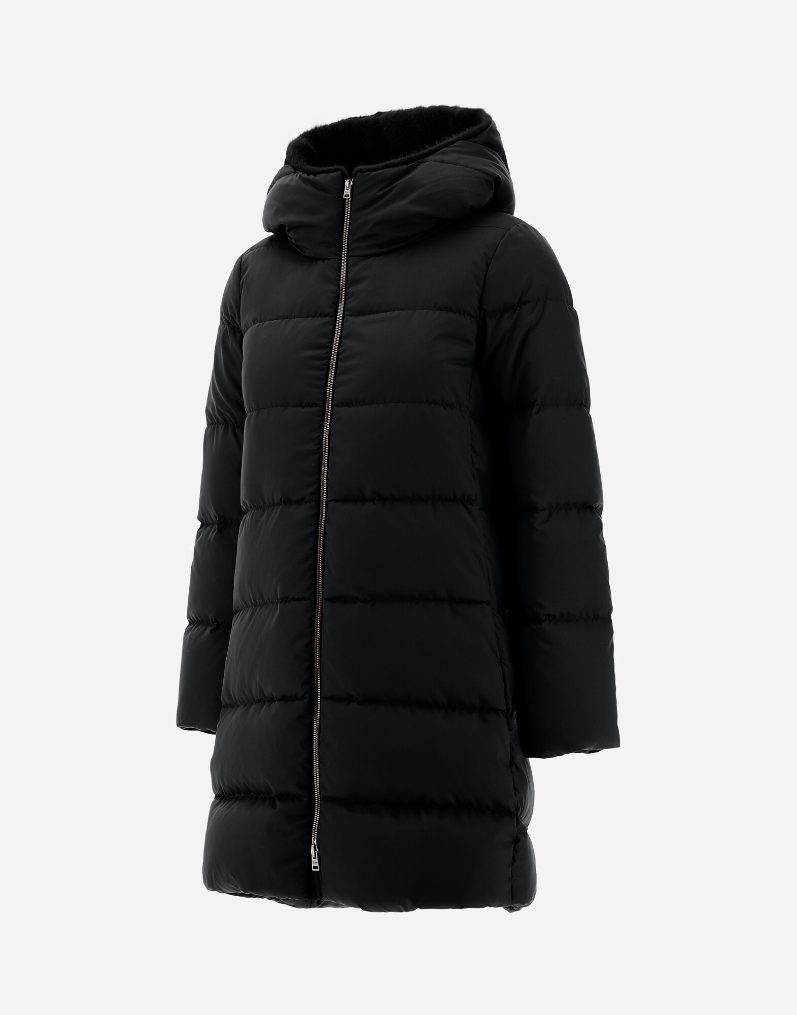 A-SHAPE JACKET IN ARENDELLE AND NEW LADY FAUX FUR