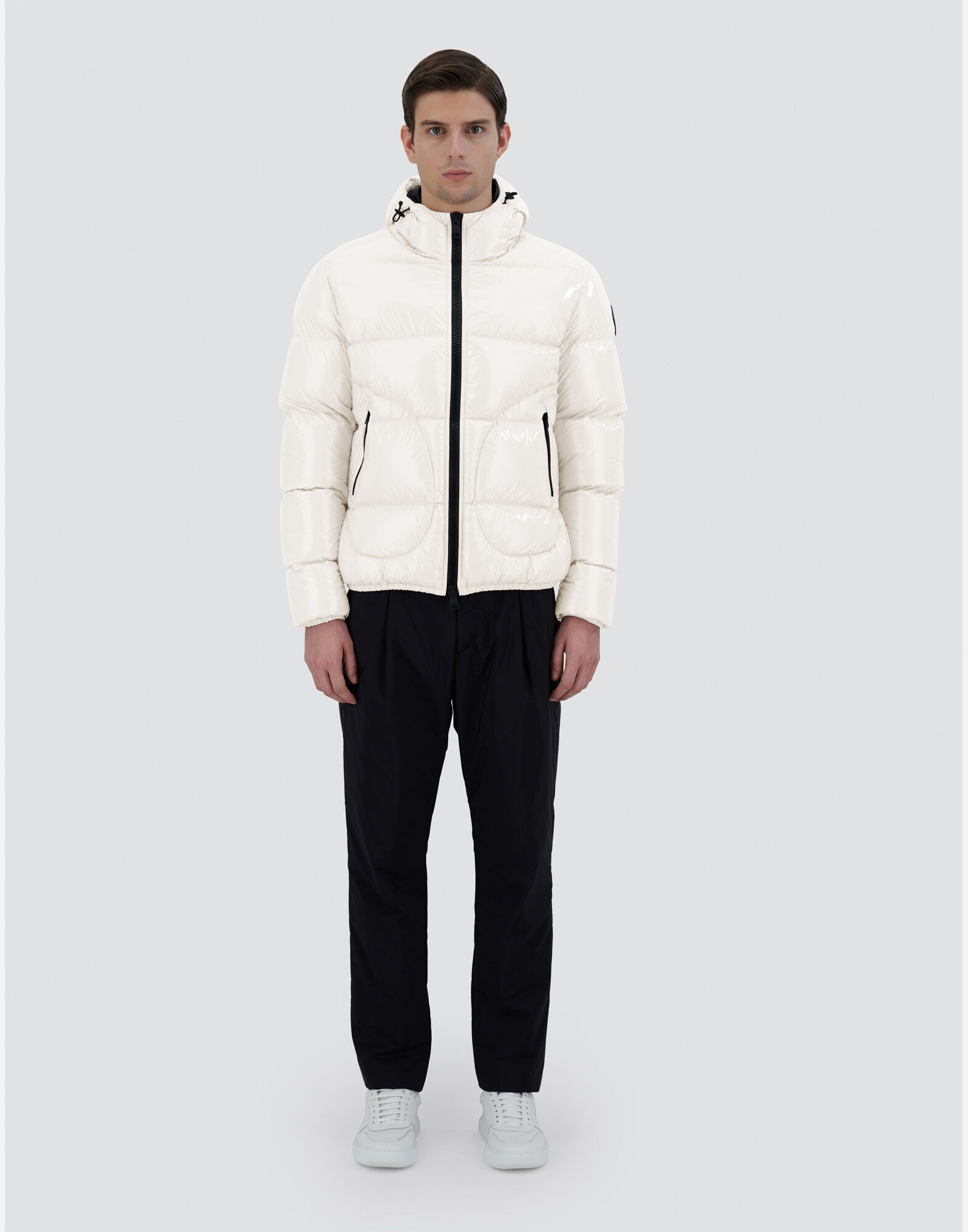 BOMBER JACKET IN GLOSS