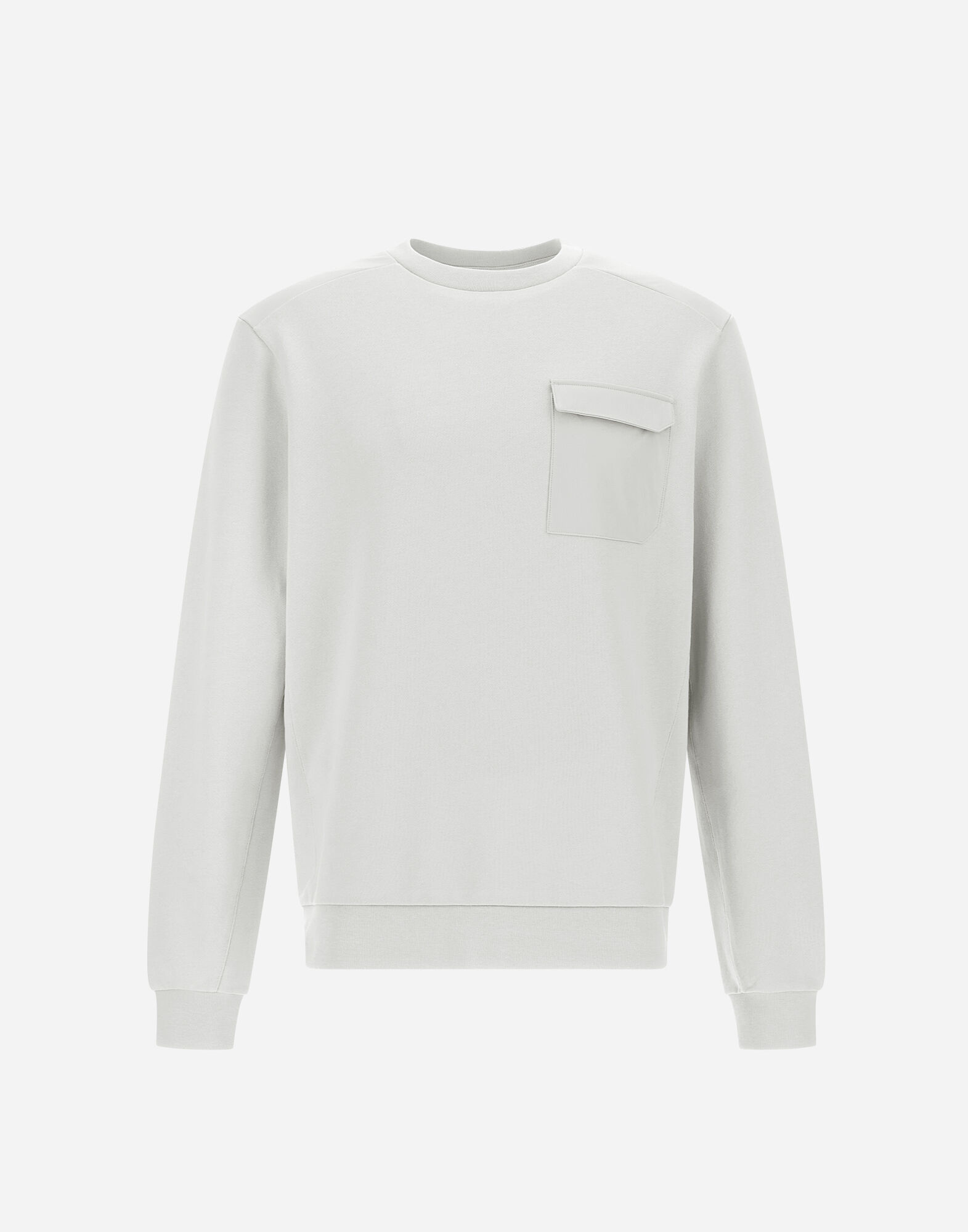 COTTON SWEATER AND AND NYLON MAESTRO SWEATSHIRT