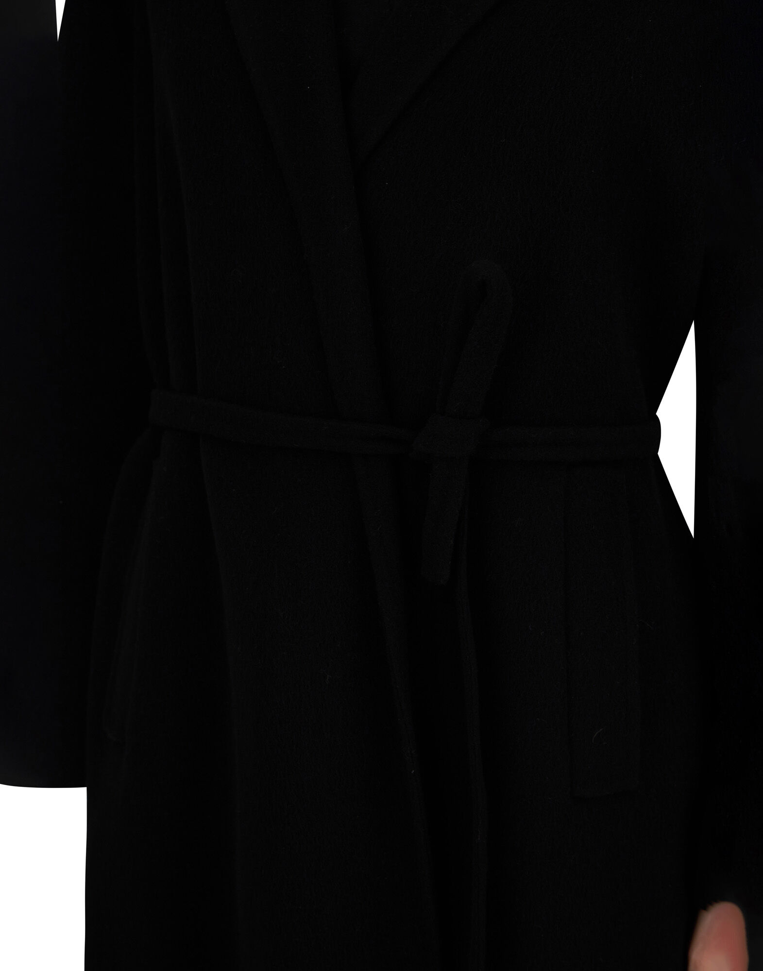 BELTED COAT IN NEW MODERN WOOL