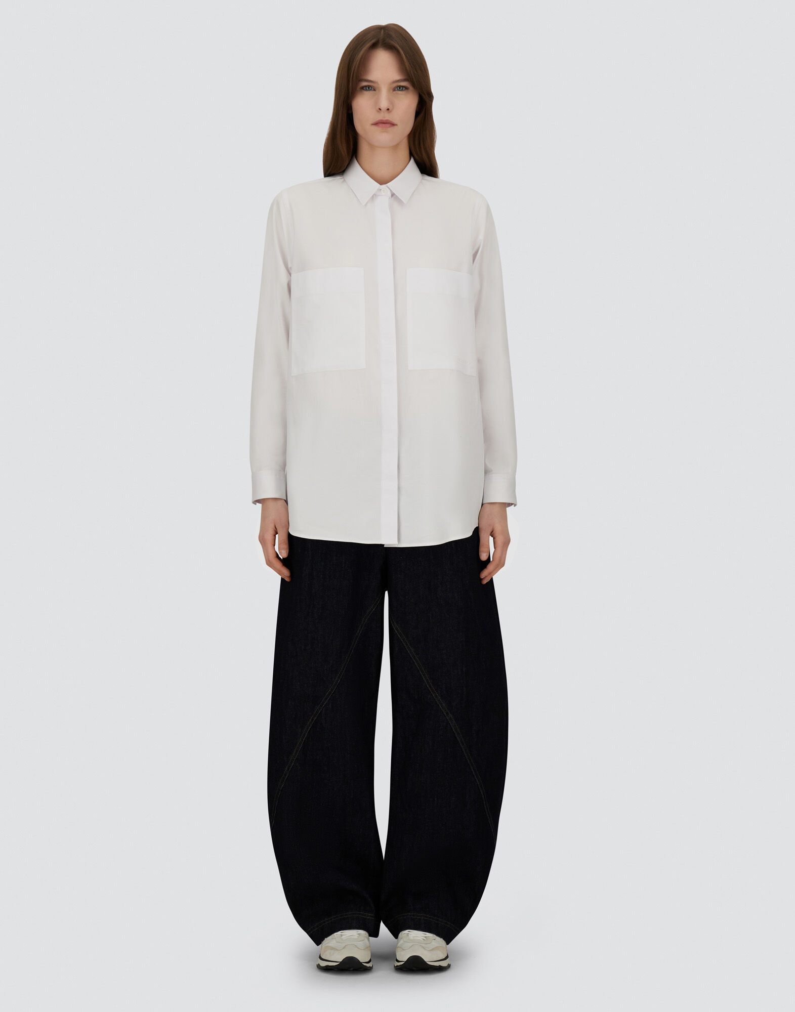 SHIRT IN PURE DENSE COTTON