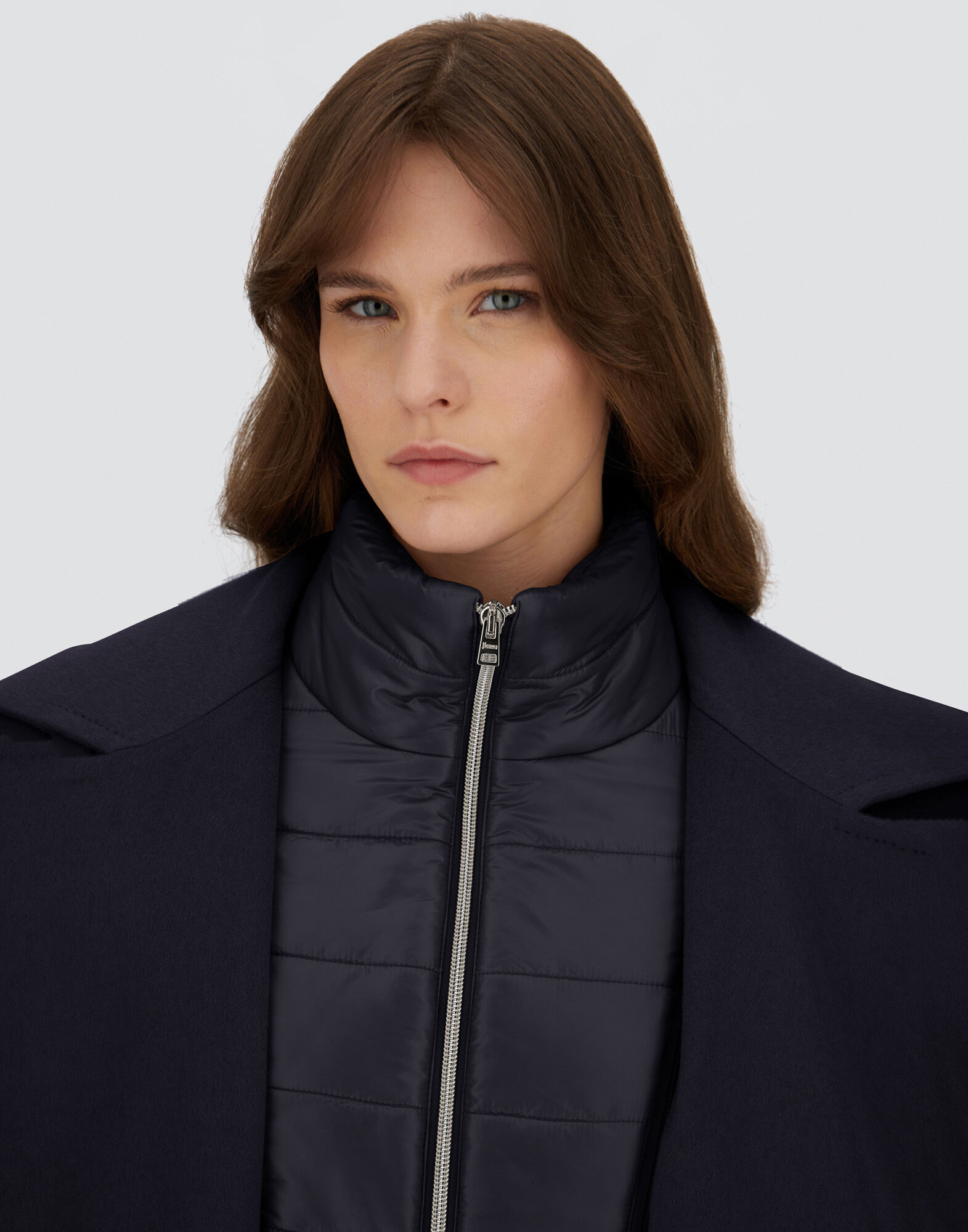 COAT IN PURE CASHMERE AND NYLON ULTRALIGHT