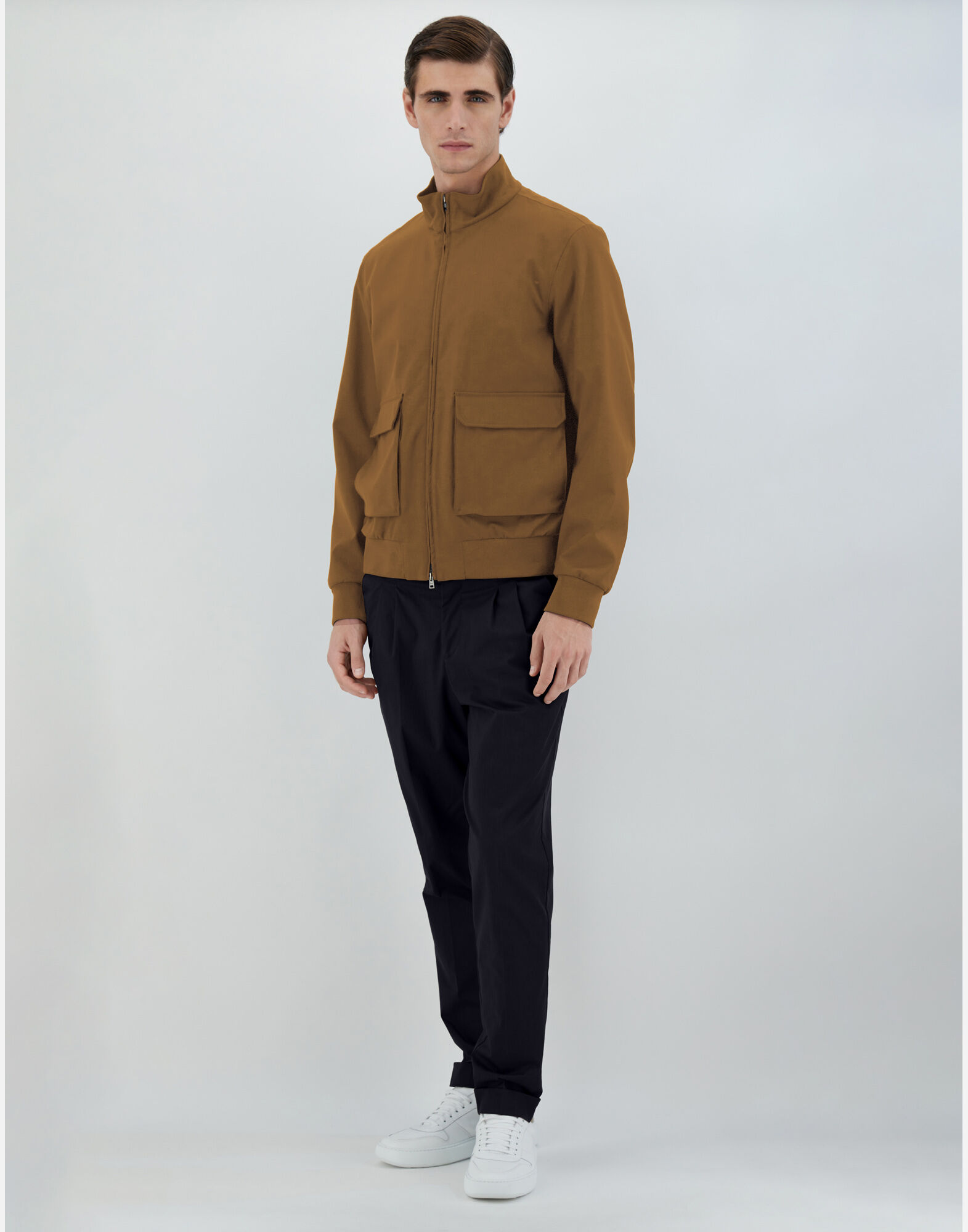 LAYERS WOOL STORM BOMBER JACKET