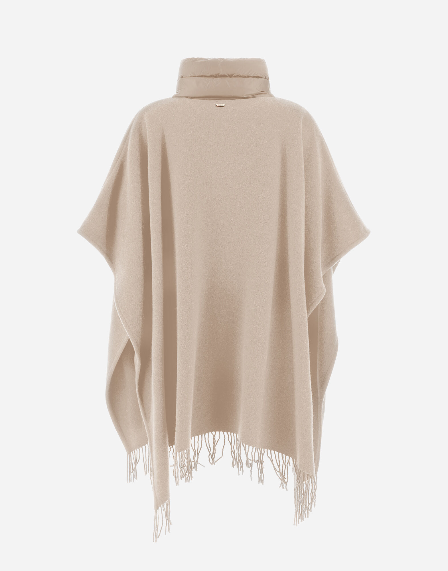 RESORT PONCHO IN WARMY & NYLON ULTRALIGHT