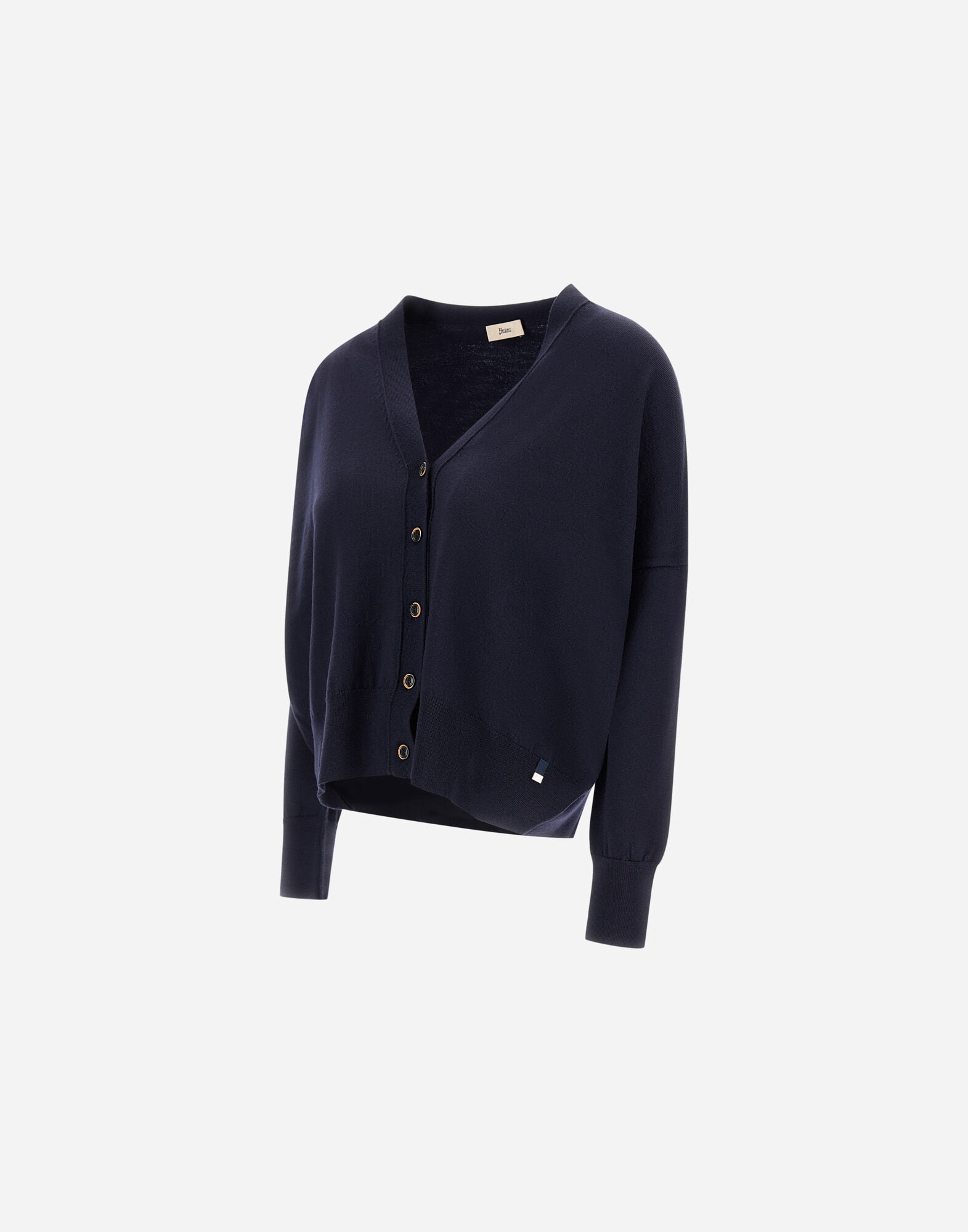 CARDIGAN IN BASIC MERINO WOOL