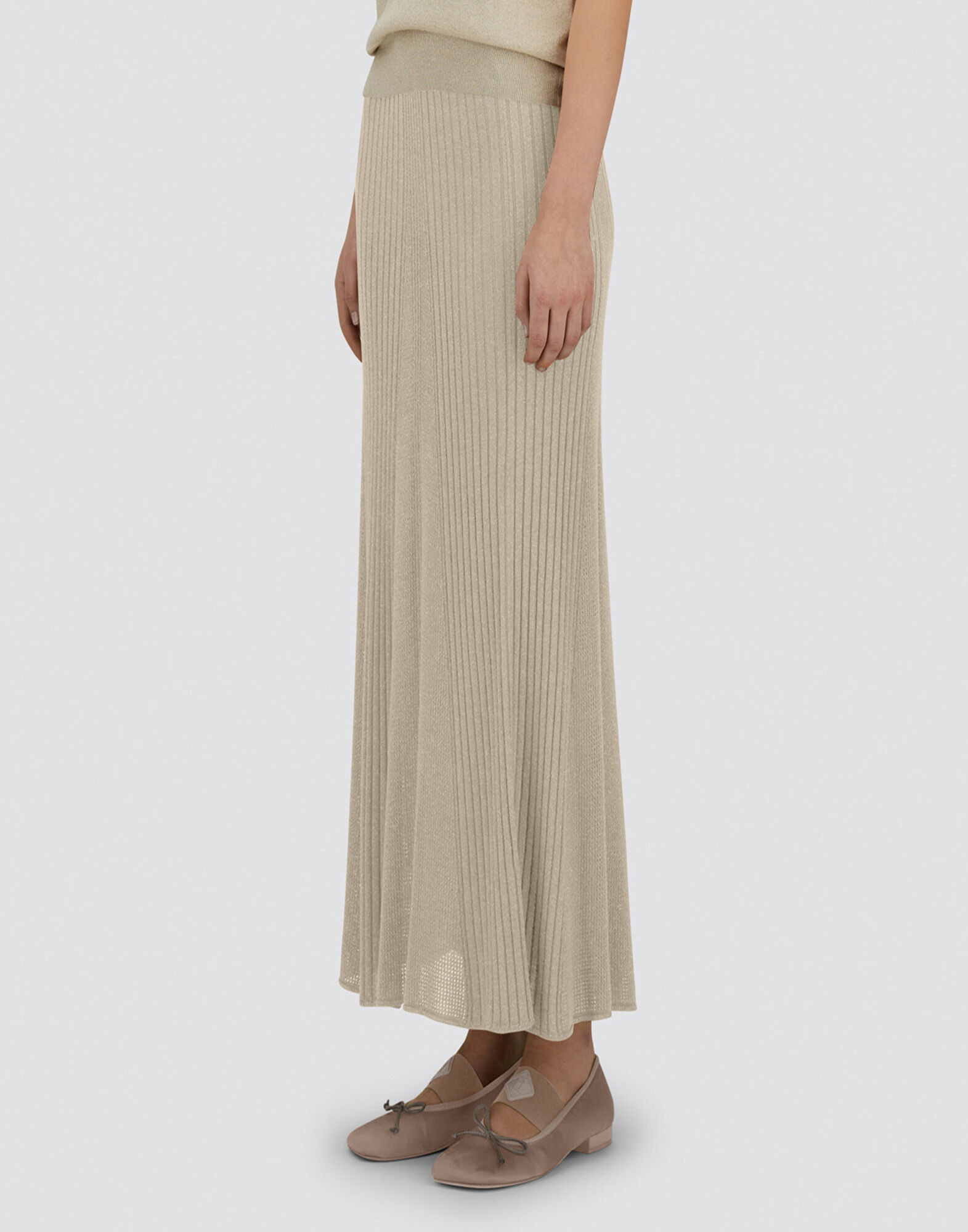 RESORT SKIRT IN BRIGHT KNIT