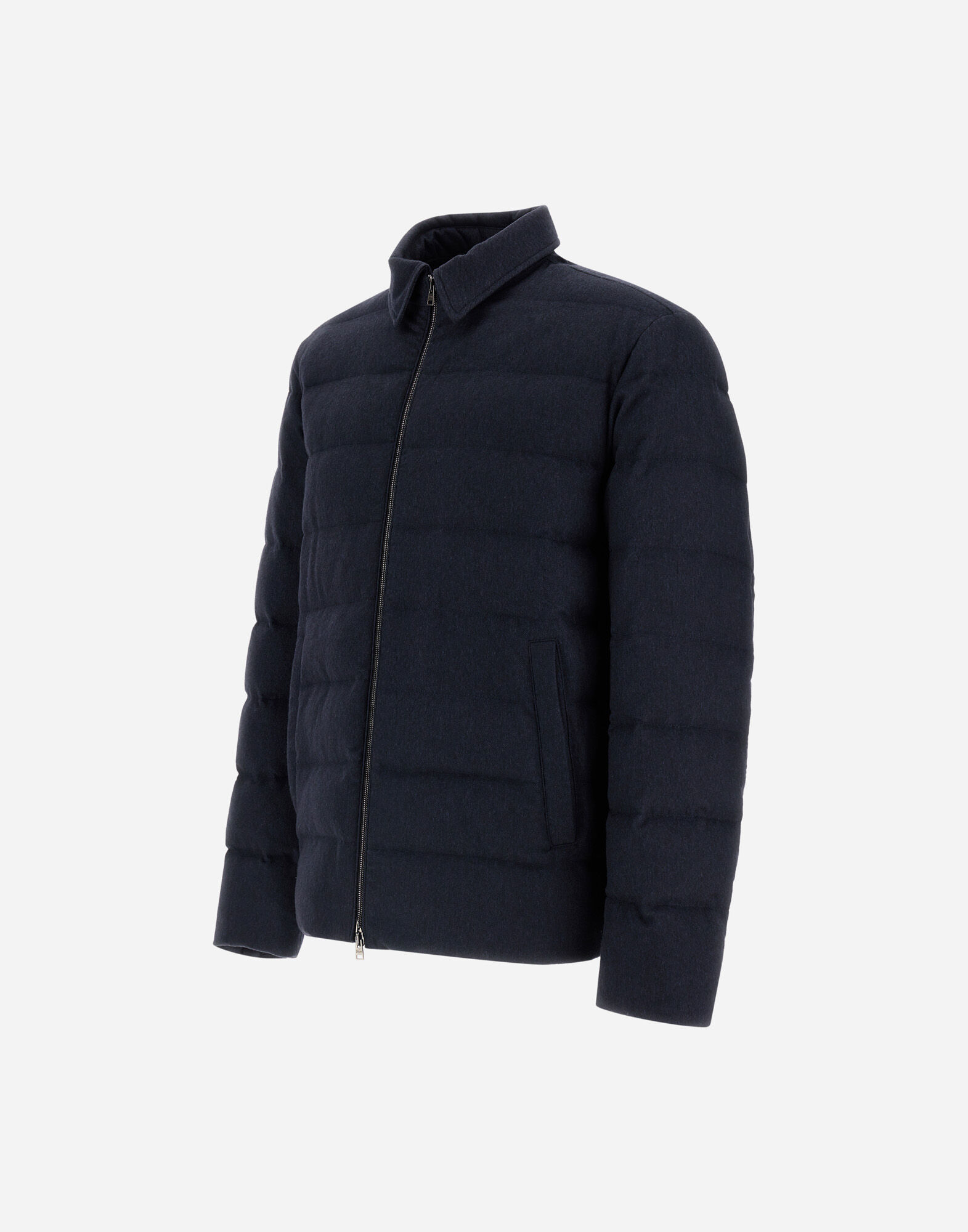 JACKET IN CASHMERE, SILK AND MONOGRAM