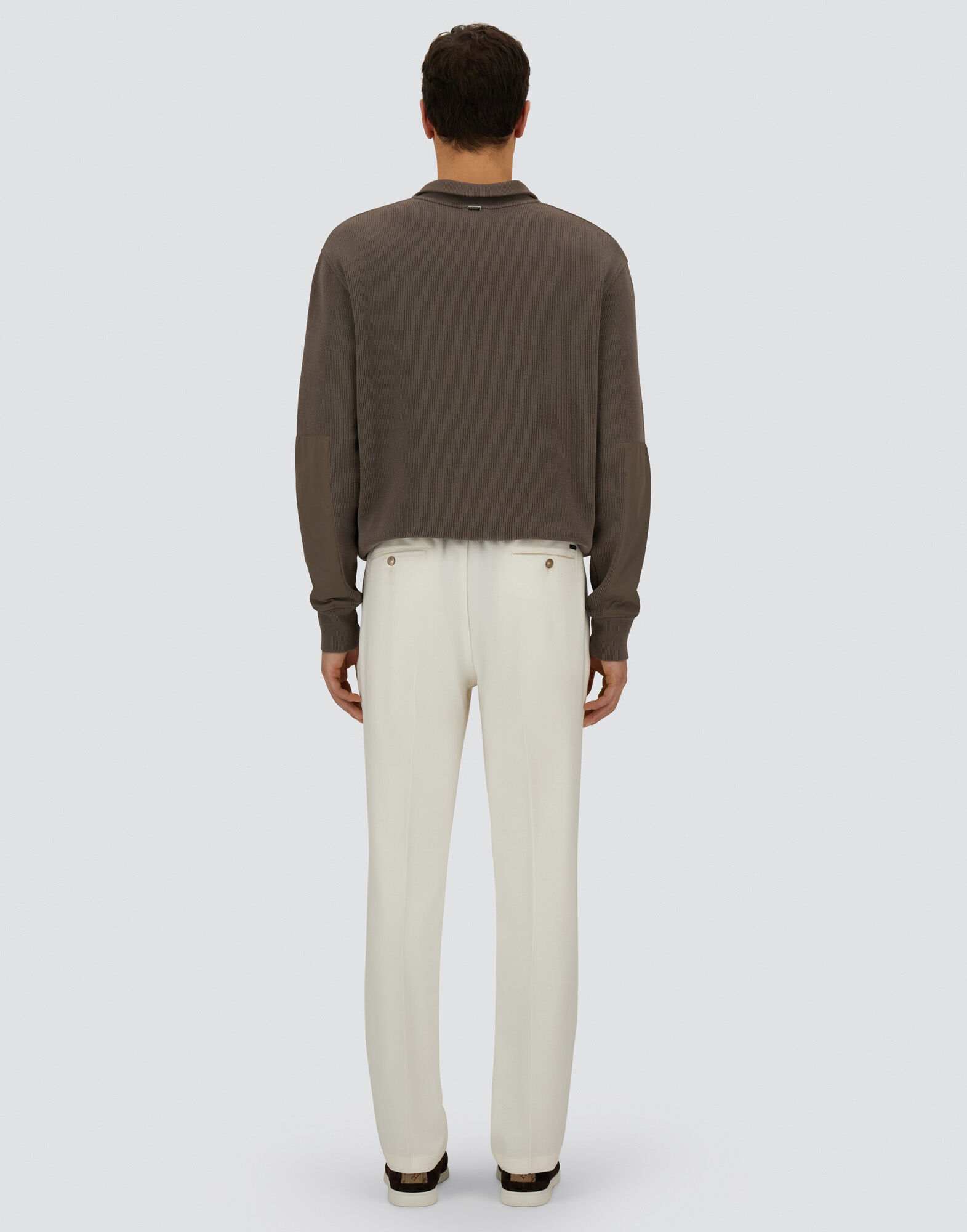 RESORT TROUSERS IN CASHMERE SILK