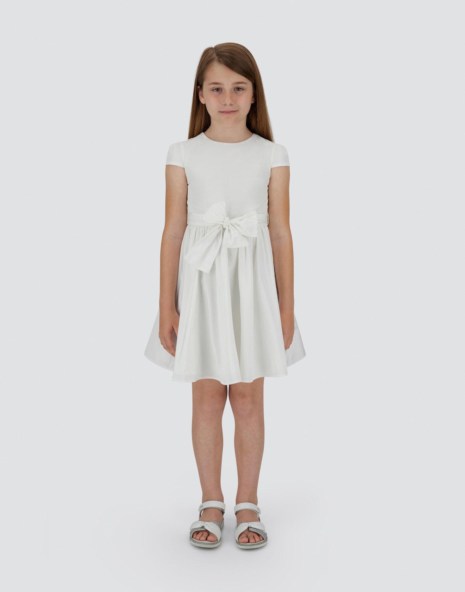 NEW TECHNO TAFFETA DRESS