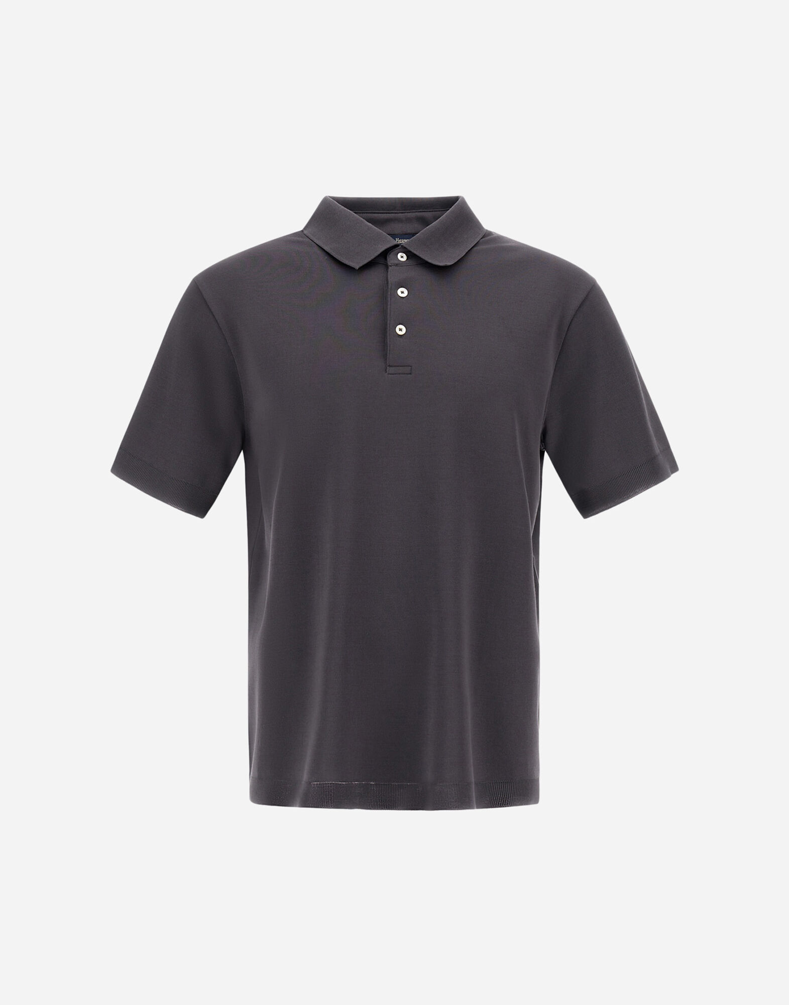 JERSEY KNIT EFFECT POLO SHIRT