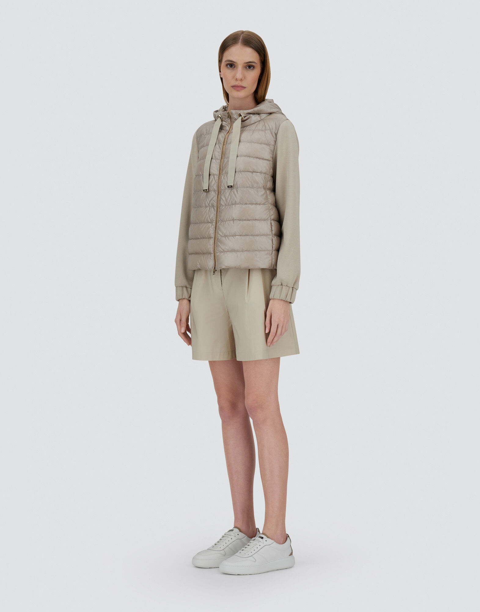 JACKET IN YOGA AND NYLON ULTRALIGHT