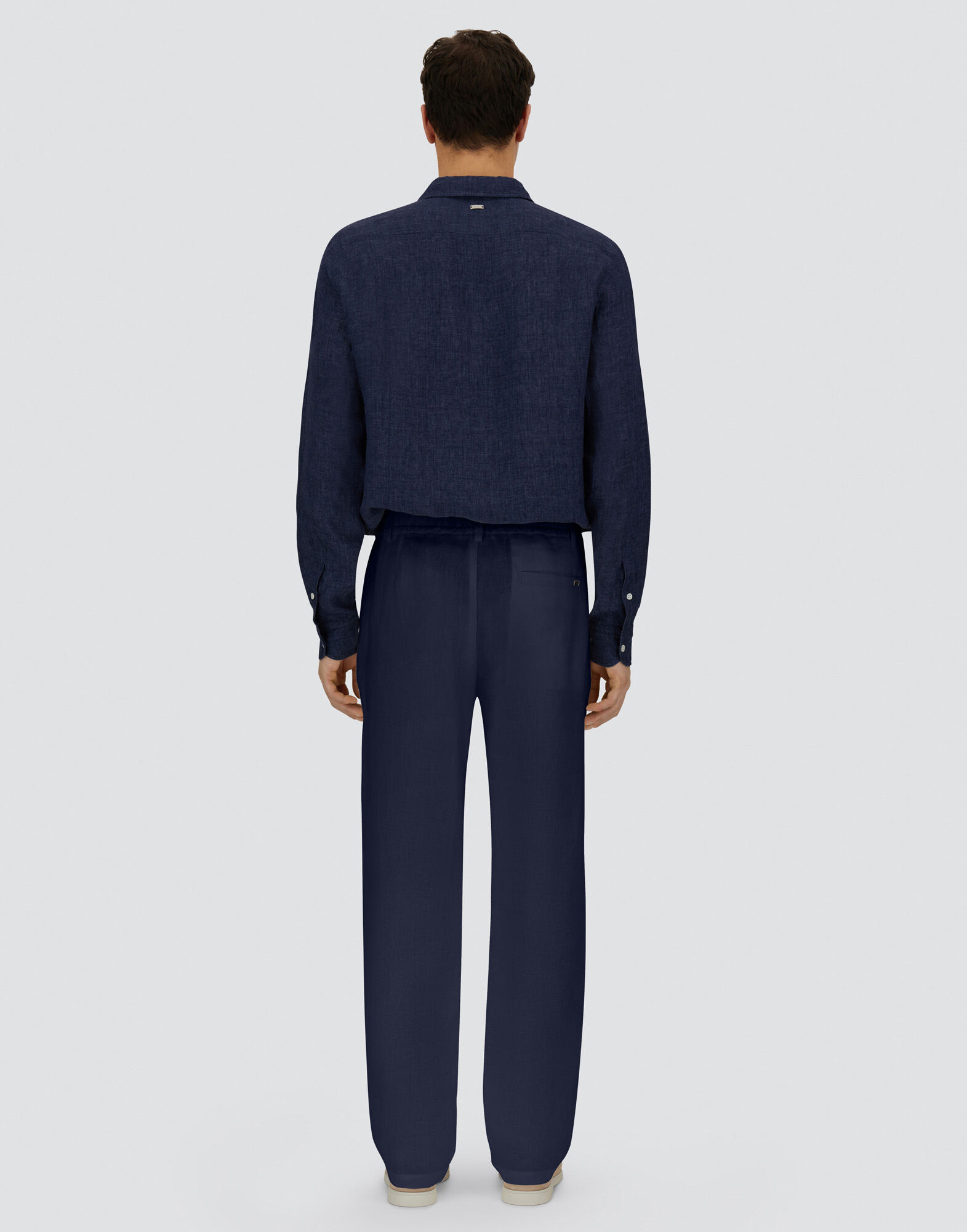 RESORT TROUSERS IN NEW LINEN