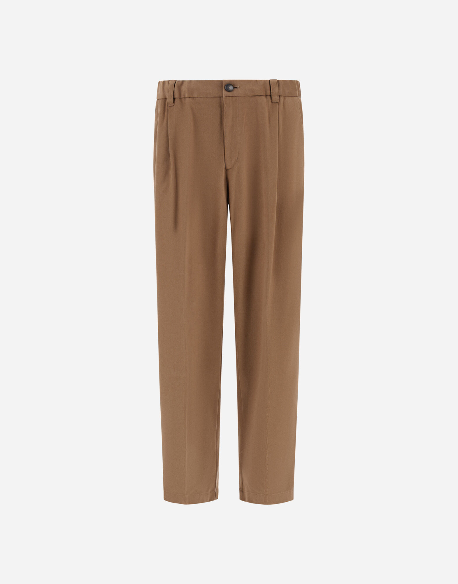 TROUSERS IN STRETCH COTTON VELVET