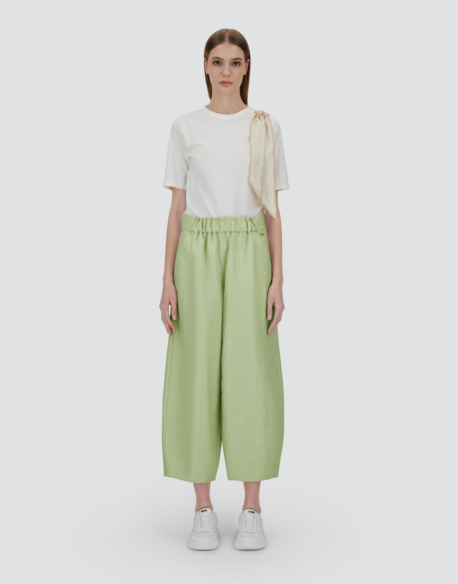 BRIGHT LINEN TROUSERS