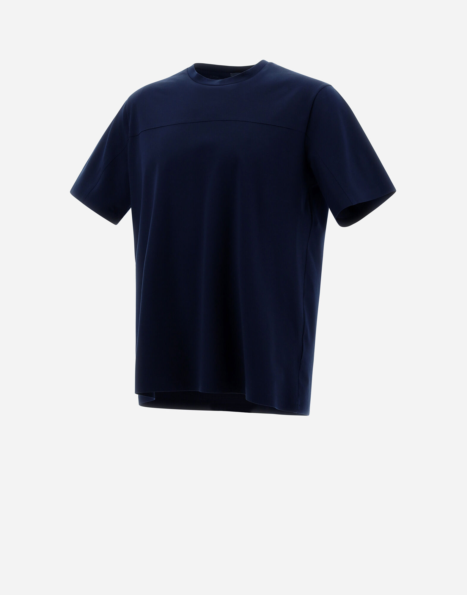 T-SHIRT IN SUPERFINE COTTON STRETCH