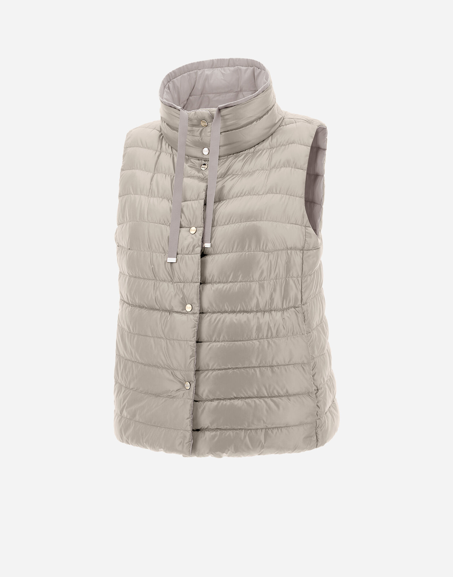 REVERSIBLE SLEEVELESS JACKET IN NYLON ULTRALIGHT