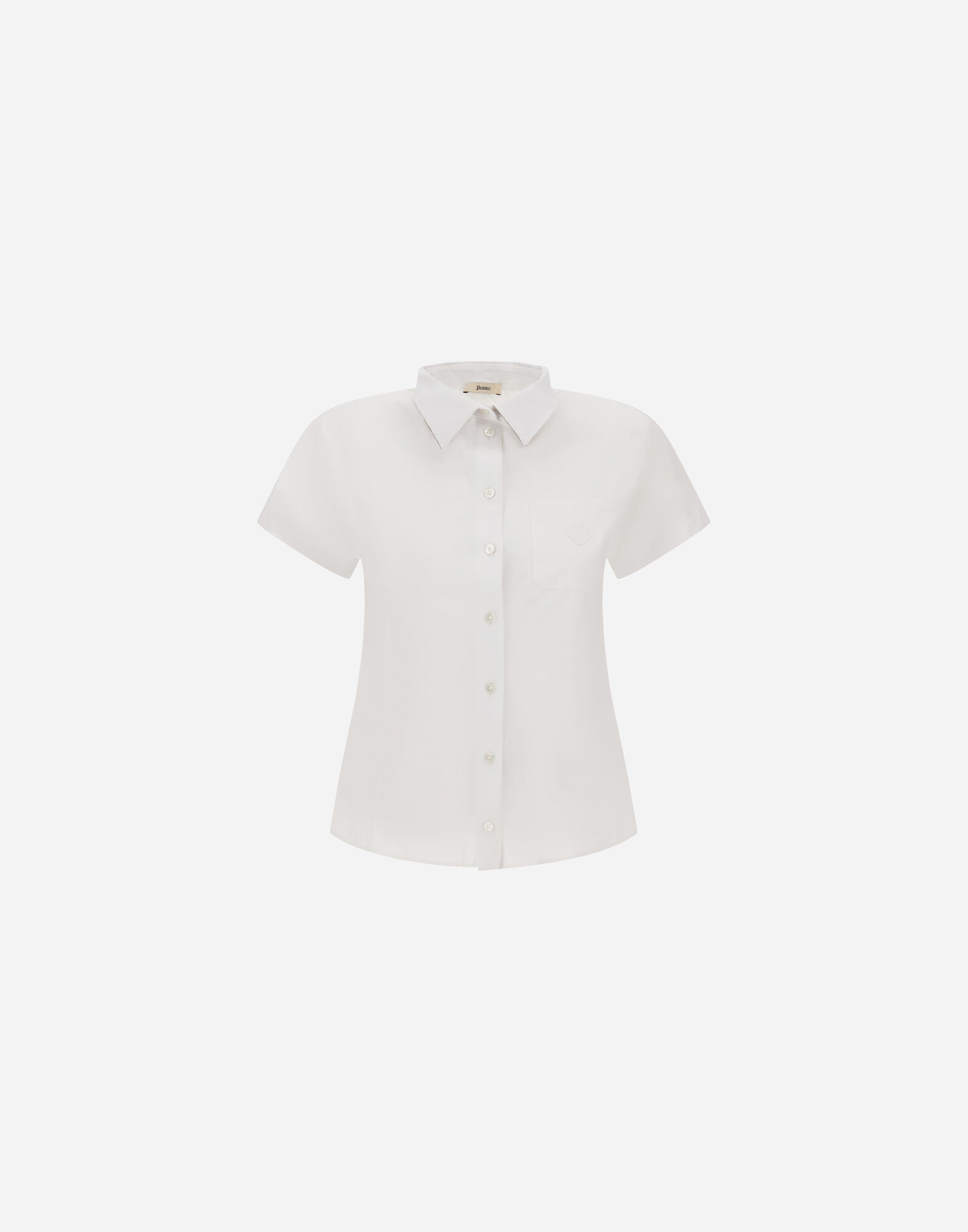 SHORT-SLEEVED WOMEN'S SHIRT MADE OF SPRING ULTRALIGHT SCUBA
