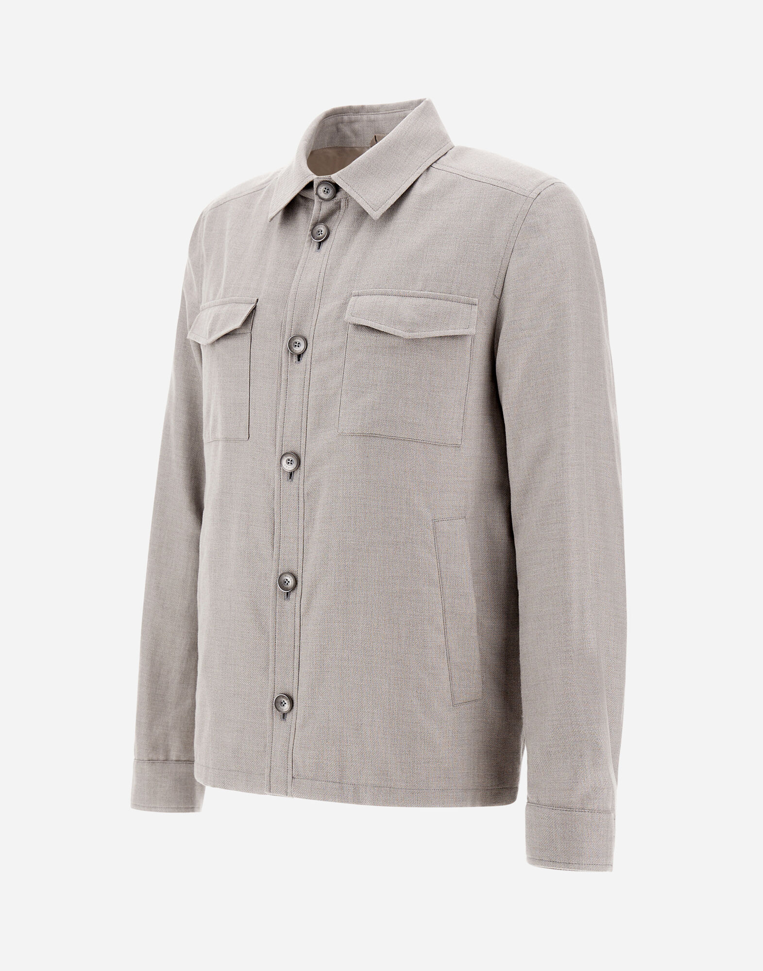 COTTON CASHMERE RAIN SHACKET