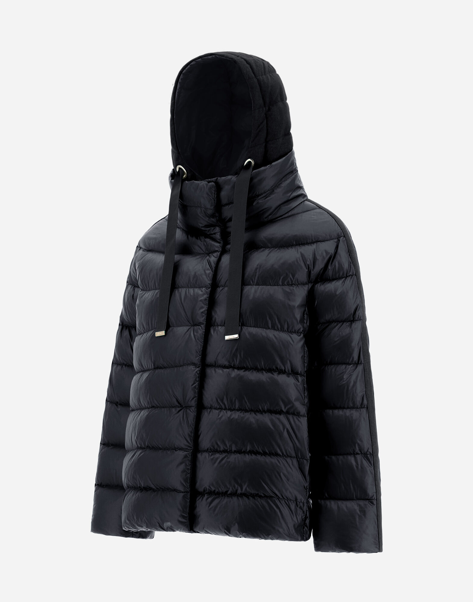 NYLON ULTRALIGHT AND SILK CASHMERE CAPE