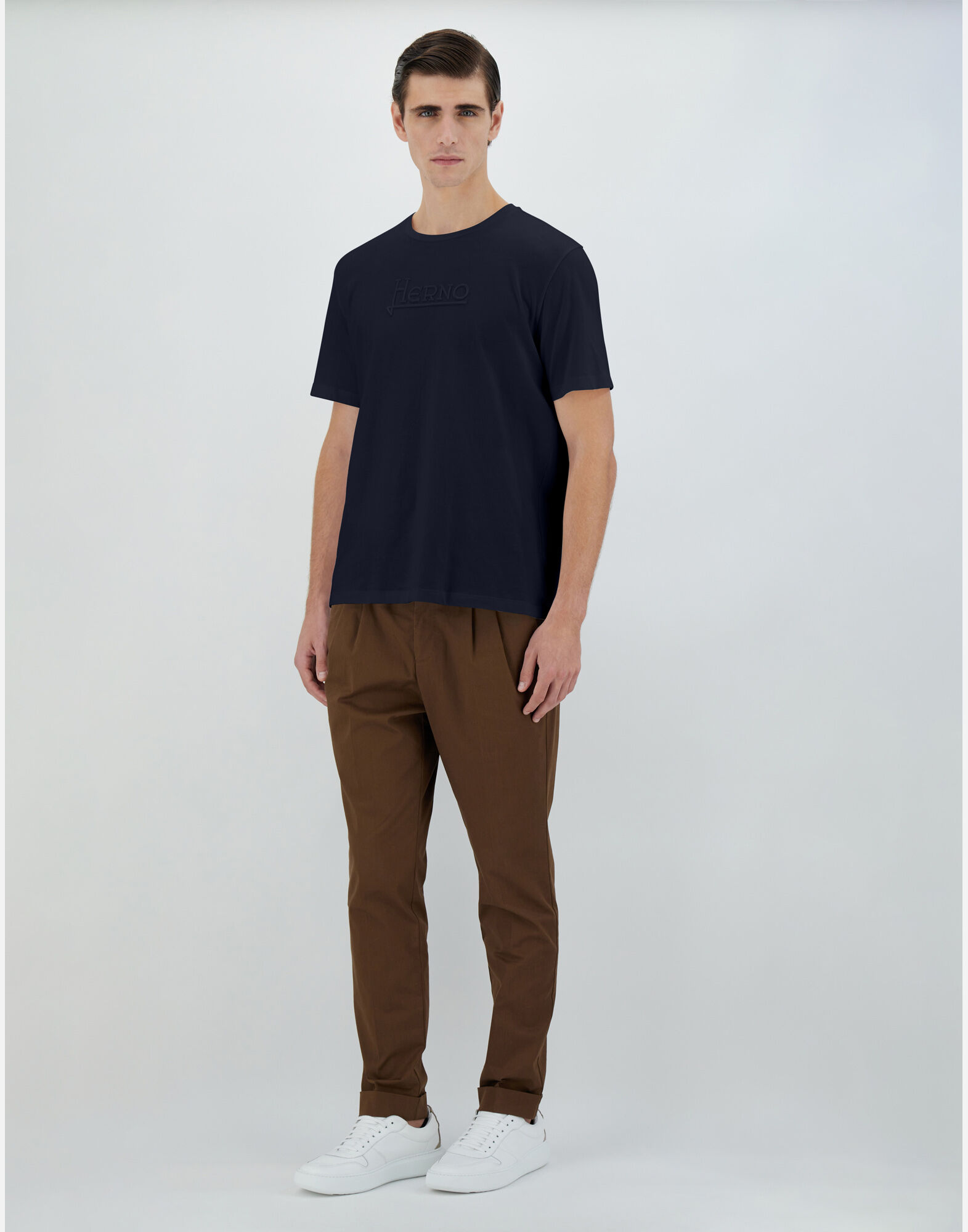 T-SHIRT IN COMPACT JERSEY