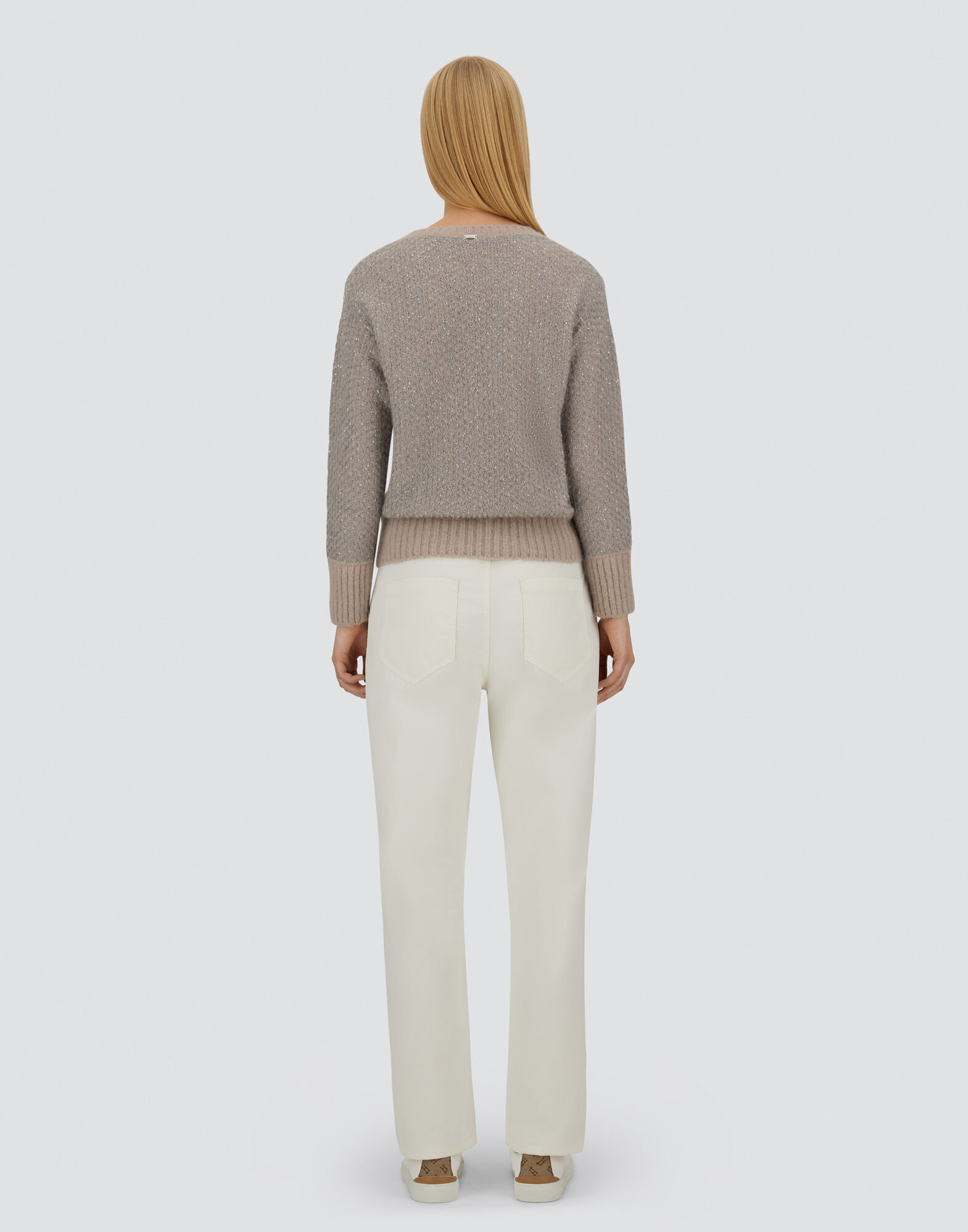 RESORT TROUSERS IN COTTON FEEL