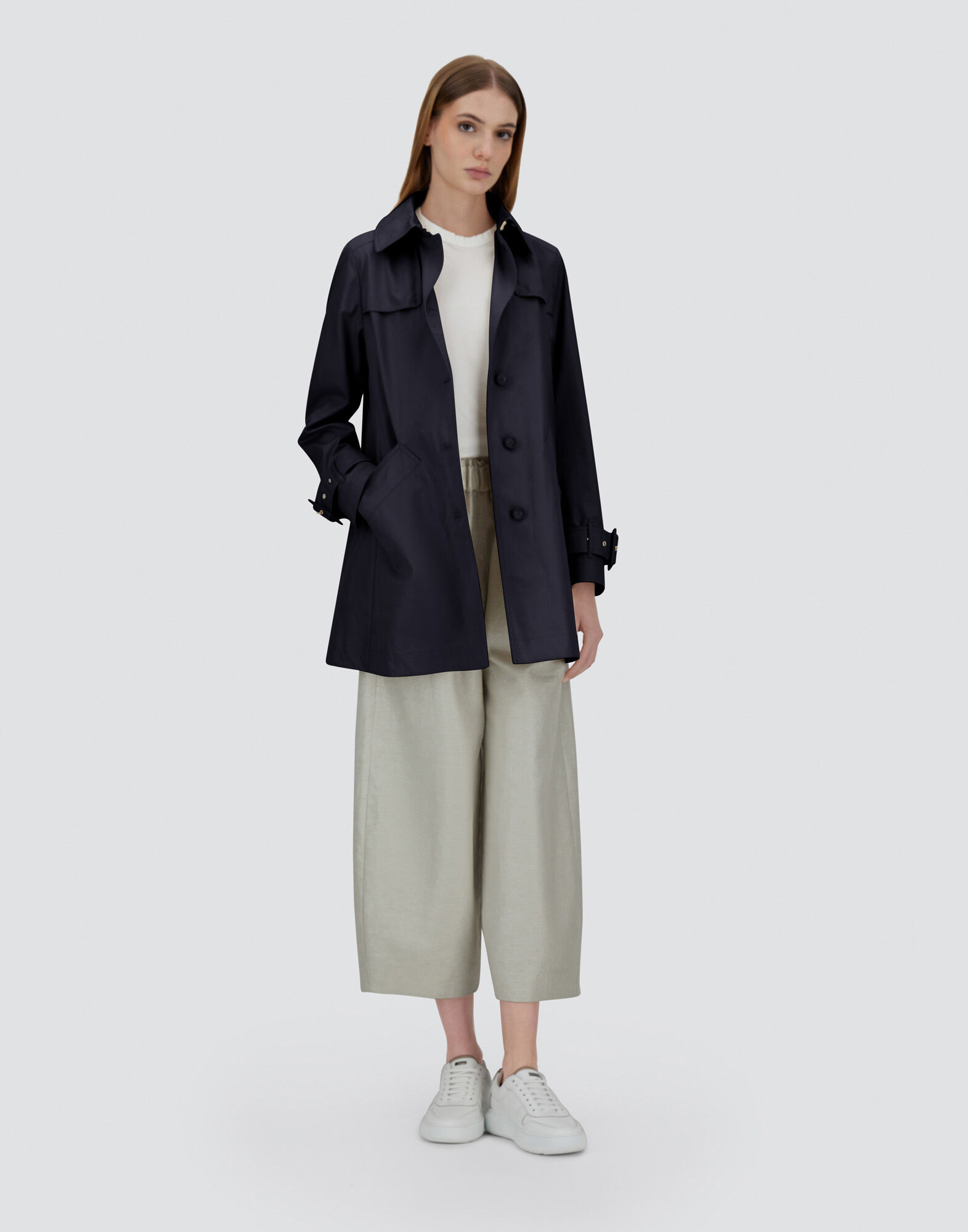 RAINCOAT IN DELON AND MONOGRAM