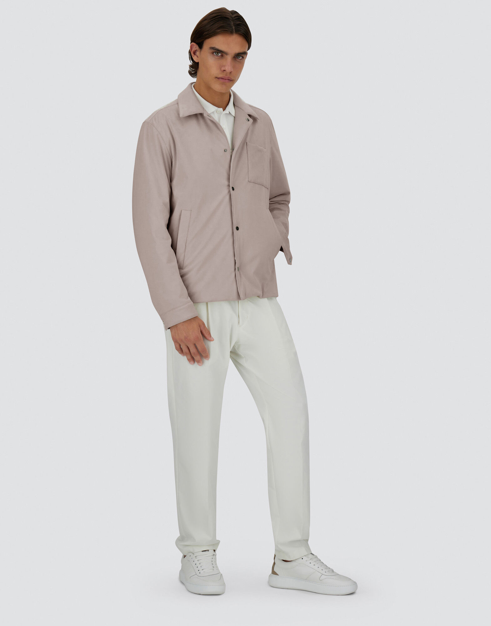 SUEDE EFFECT SHACKET
