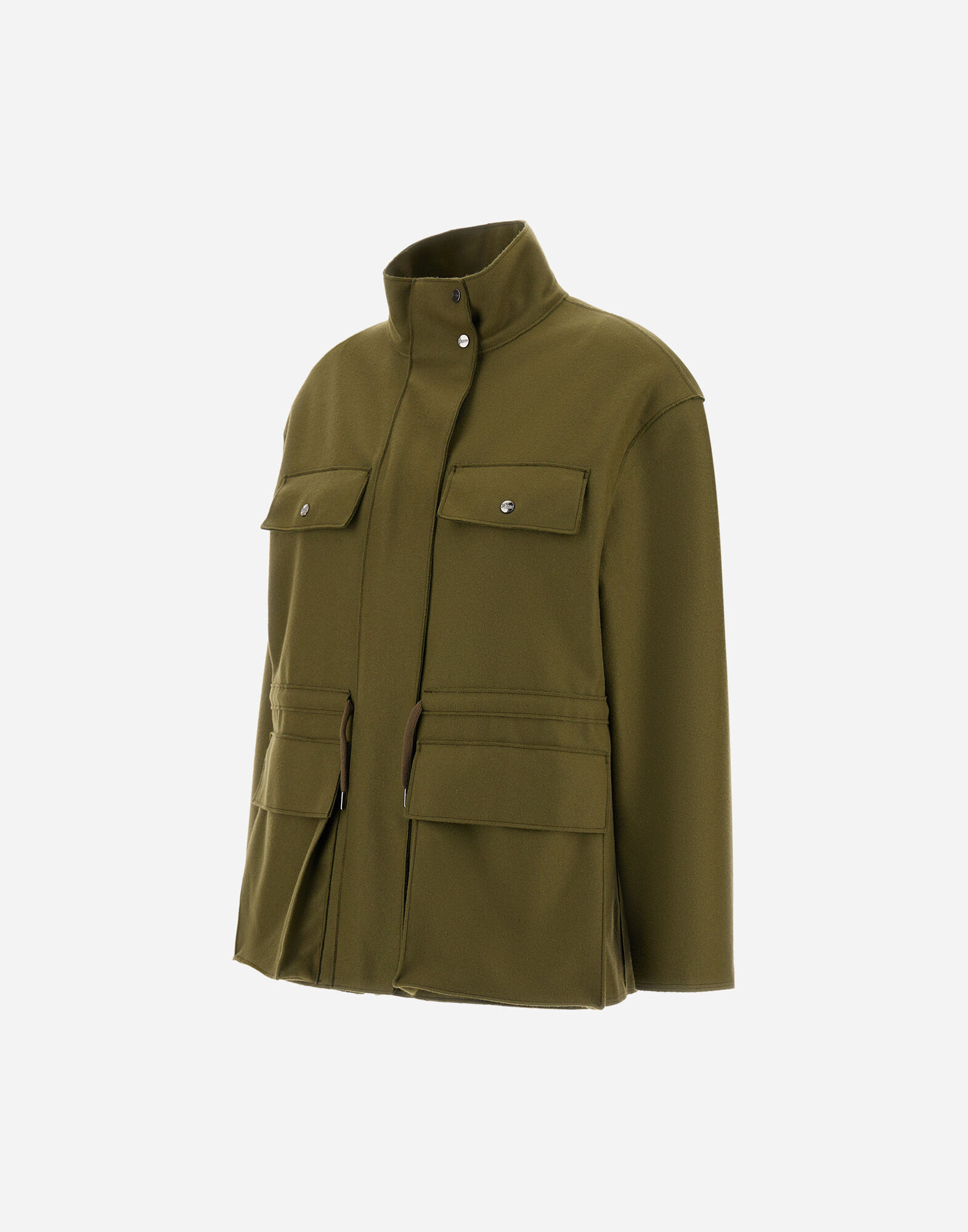 FIELD JACKET IN PURE WOOL CLOTH