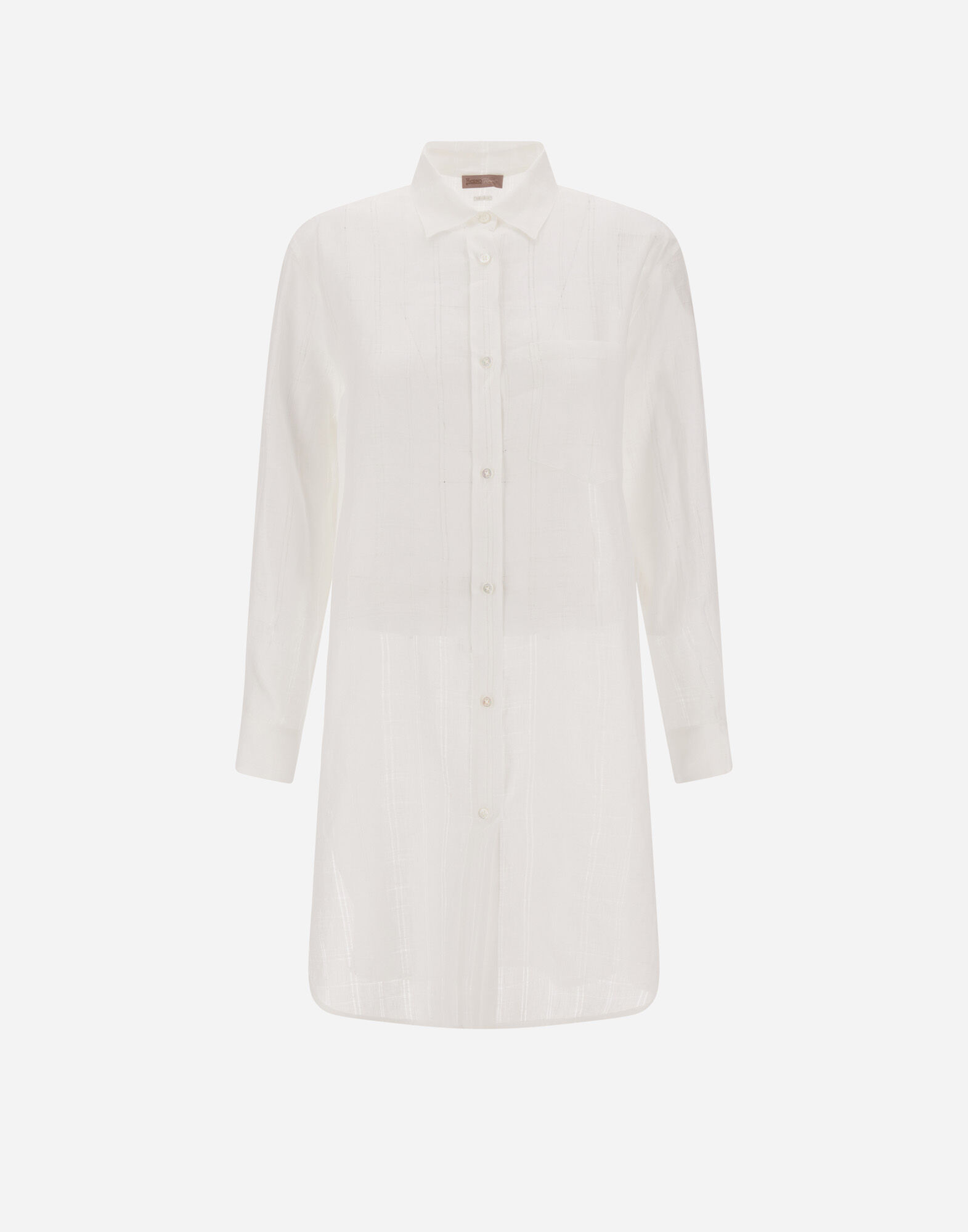 RESORT SHIRT IN CHECK LINEN