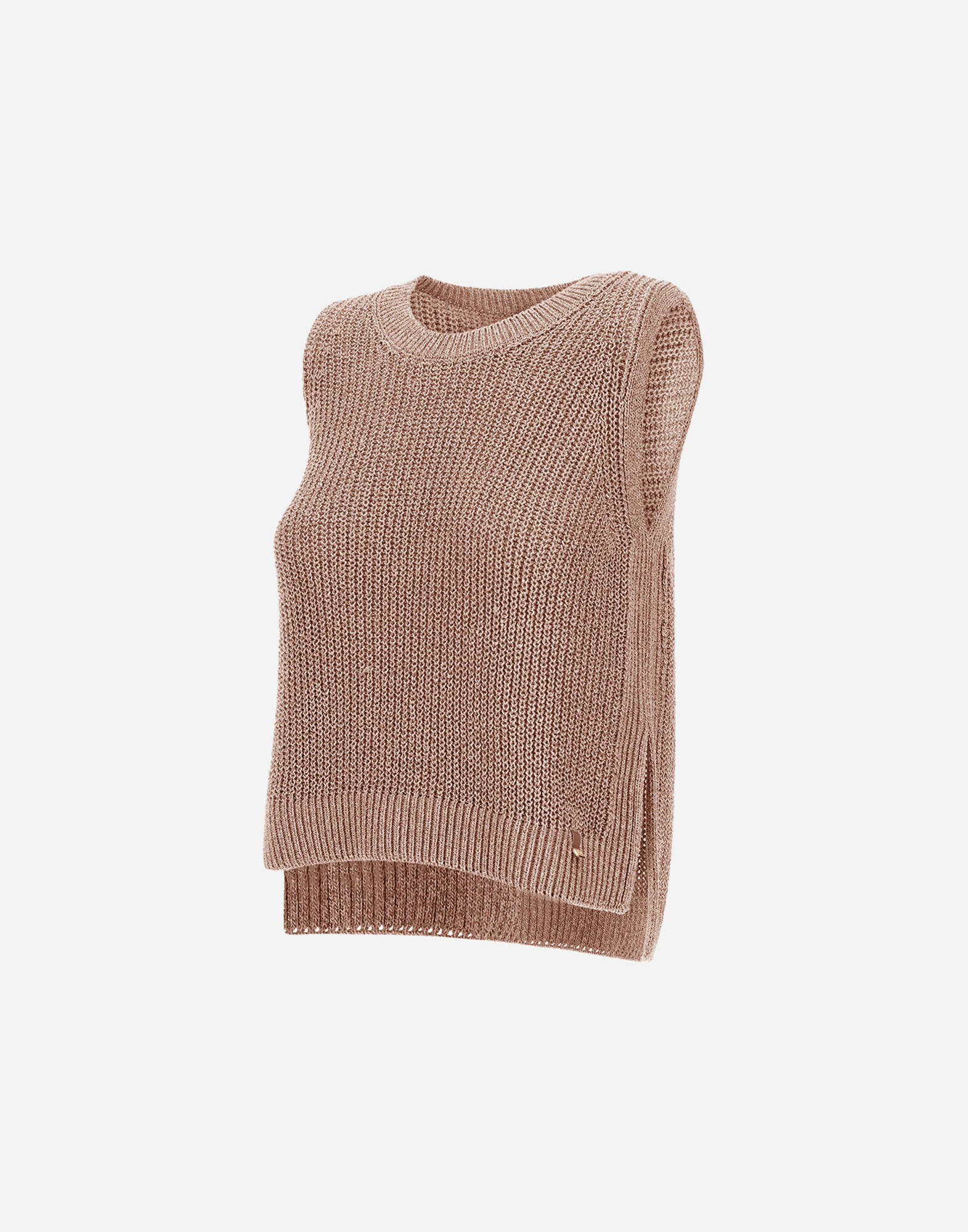 VEST IN GLITTER?KNIT