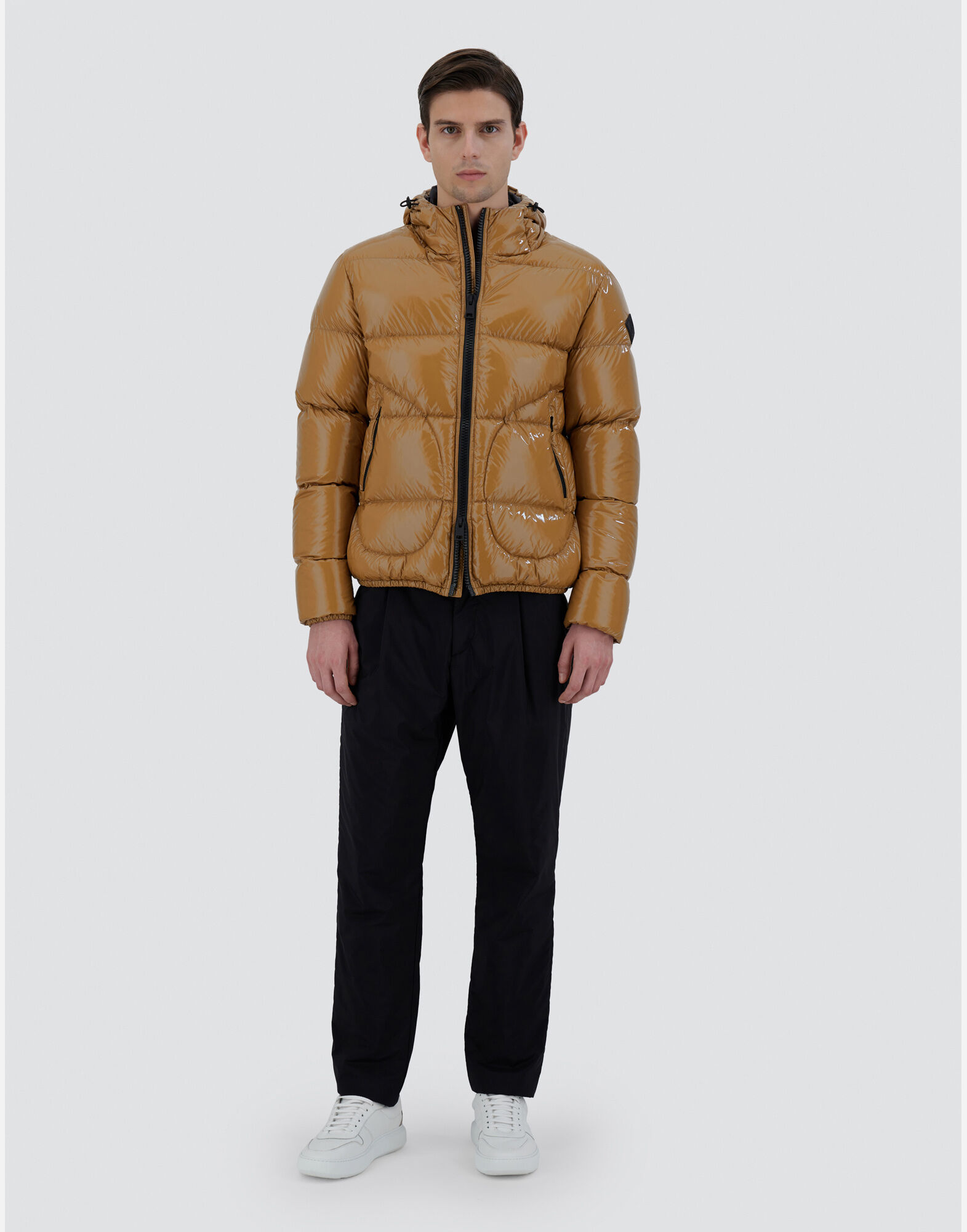 BOMBER JACKET IN GLOSS