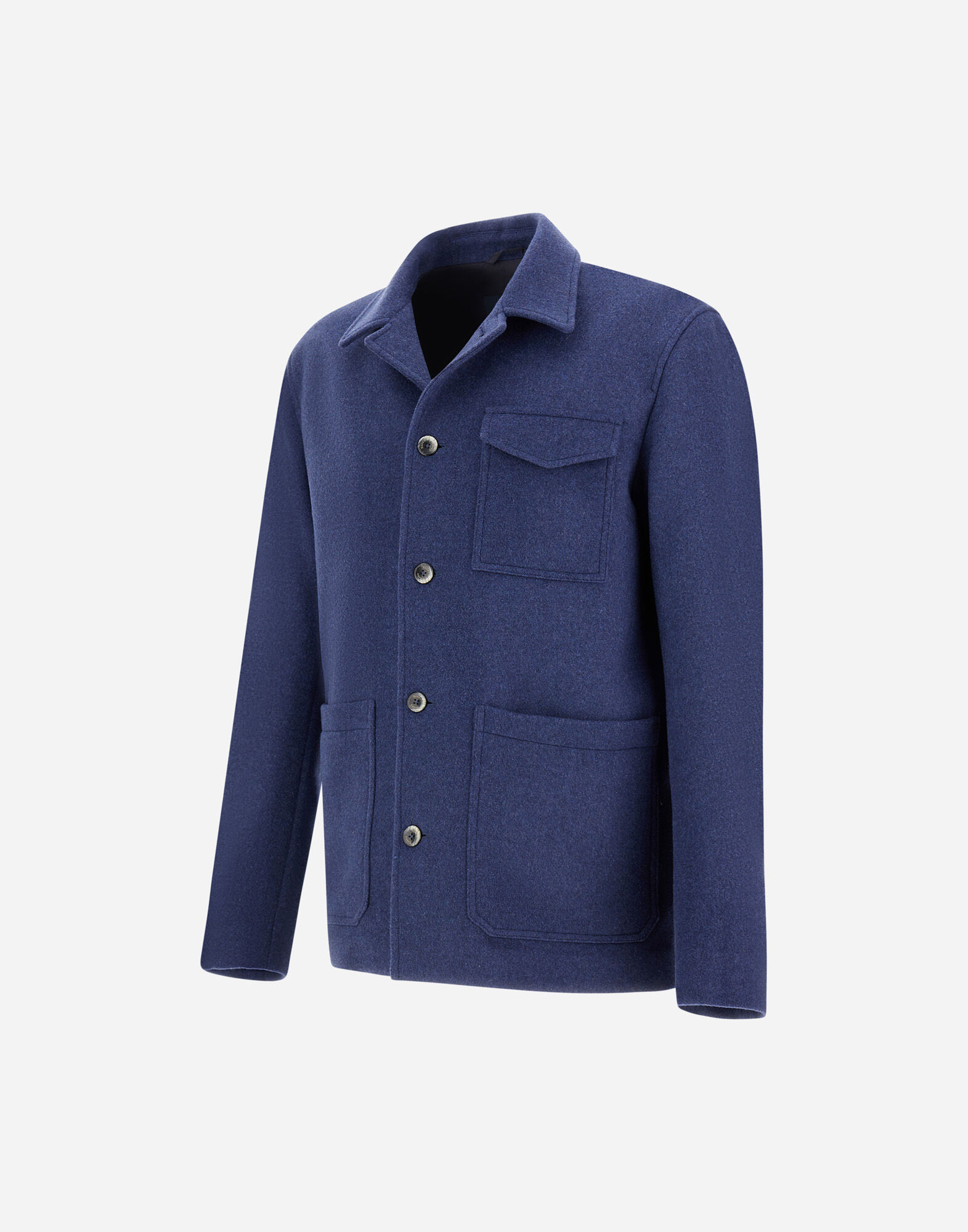 FIELD JACKET IN SOFT RECYCLED WOOL