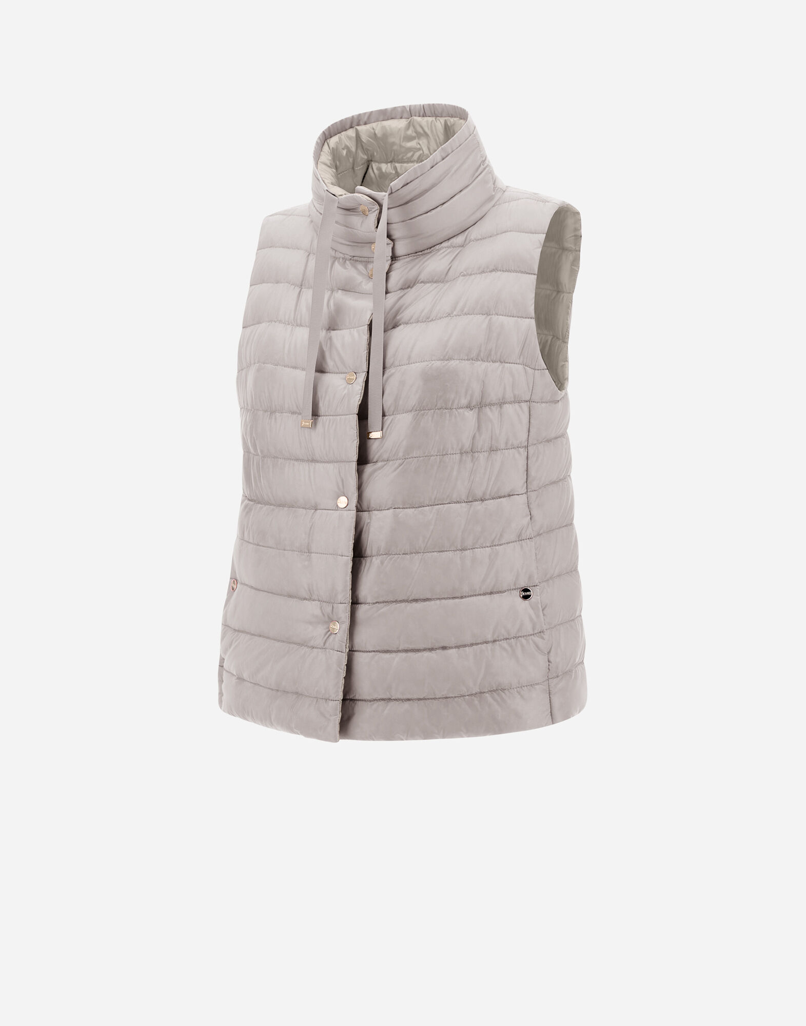 REVERSIBLE SLEEVELESS JACKET IN NYLON ULTRALIGHT