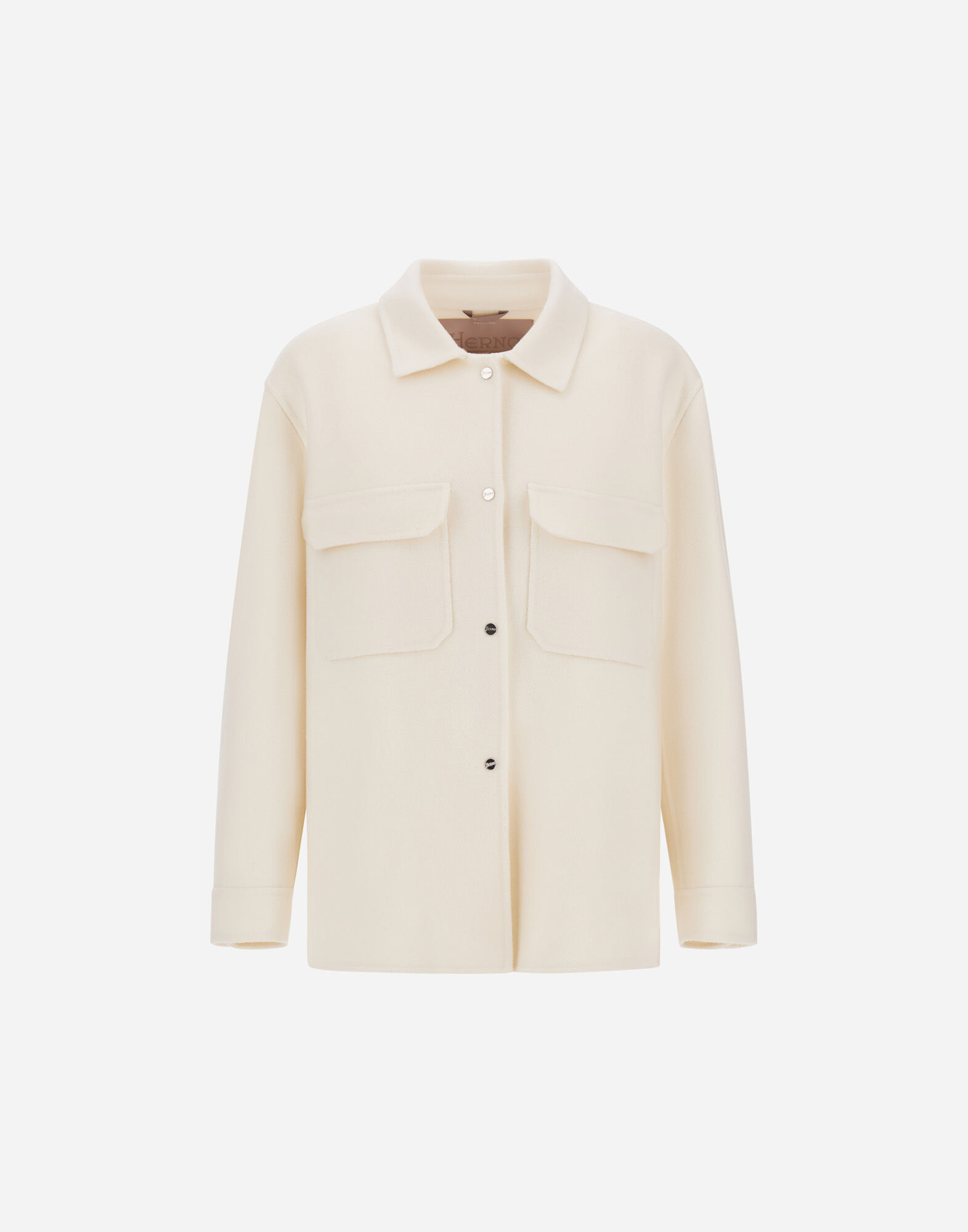 RESORT SHACKET IN DOUBLE FACED PURE WOOL