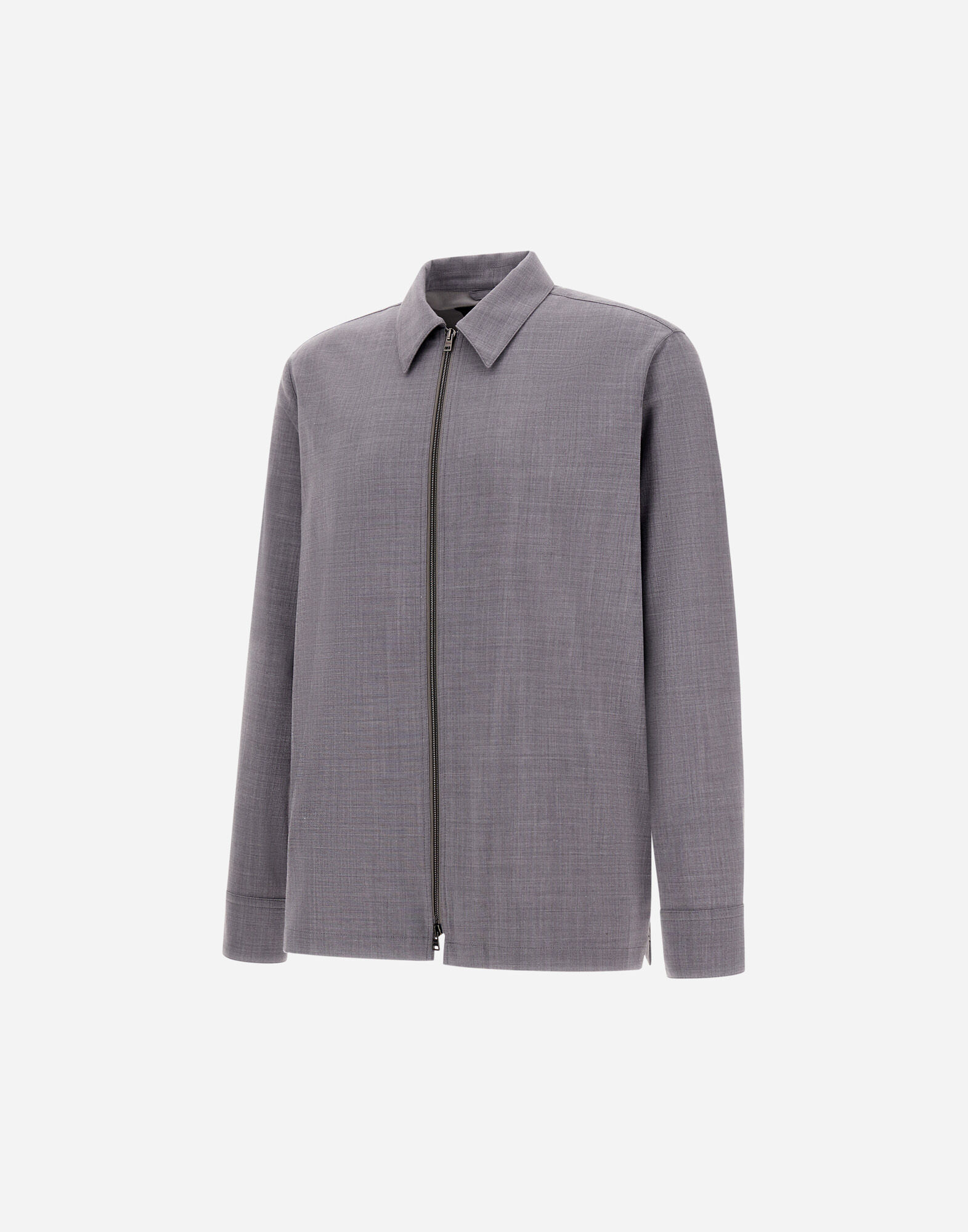 LIGHT WOOL BLEND SHACKET