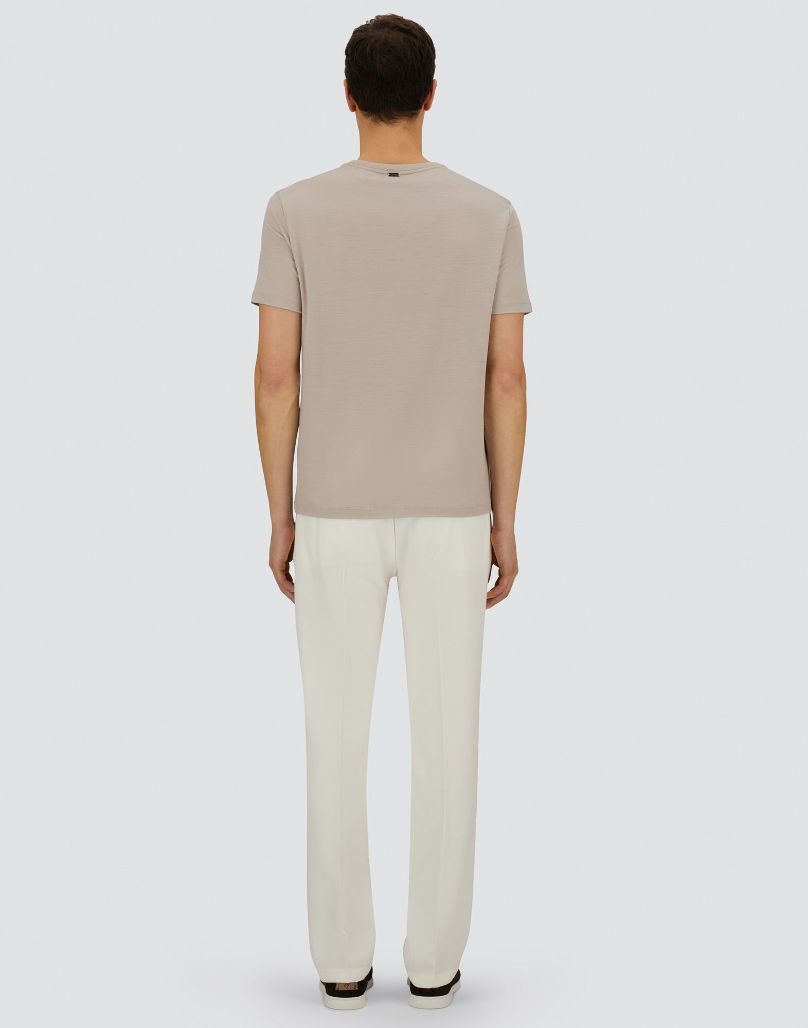 RESORT T-SHIRT IN SOFT WOOL JERSEY