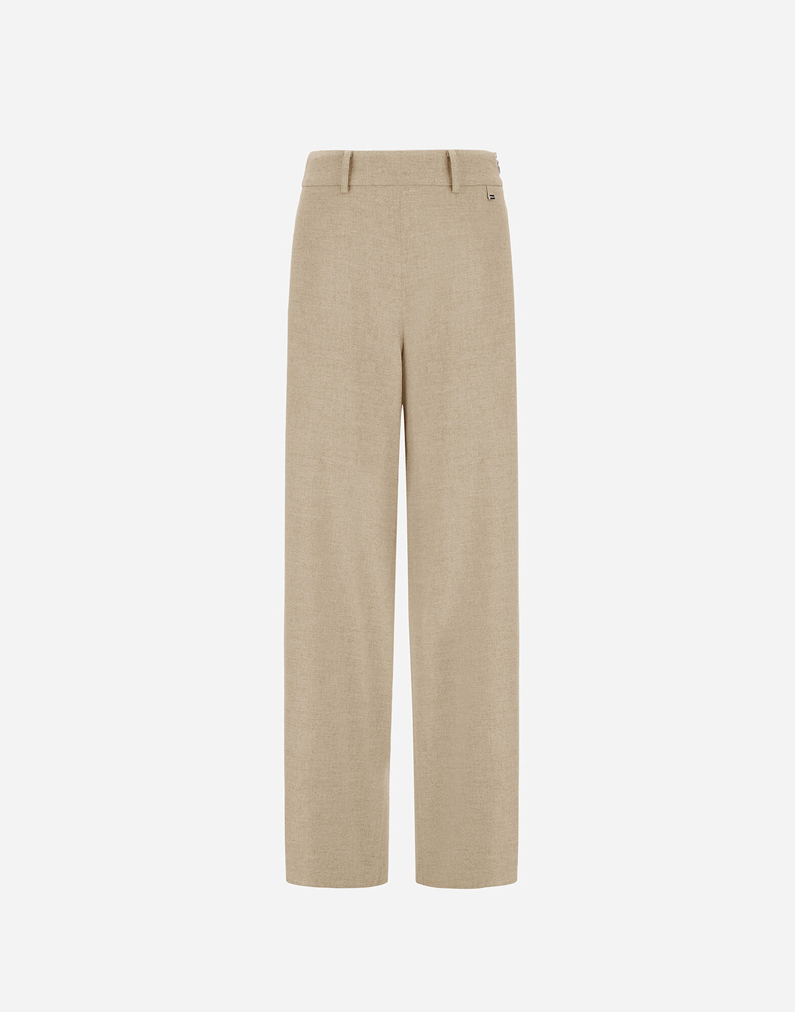 RESORT TROUSERS IN MELANGE FLANNEL