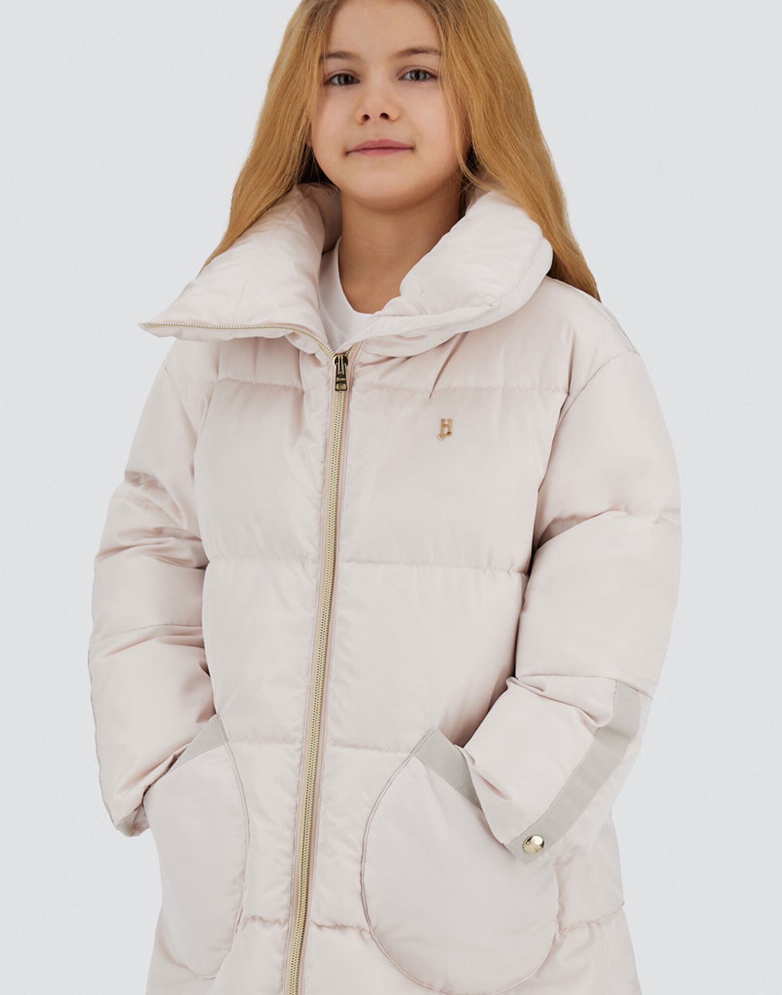 A-SHAPE JACKET IN TAFFETA